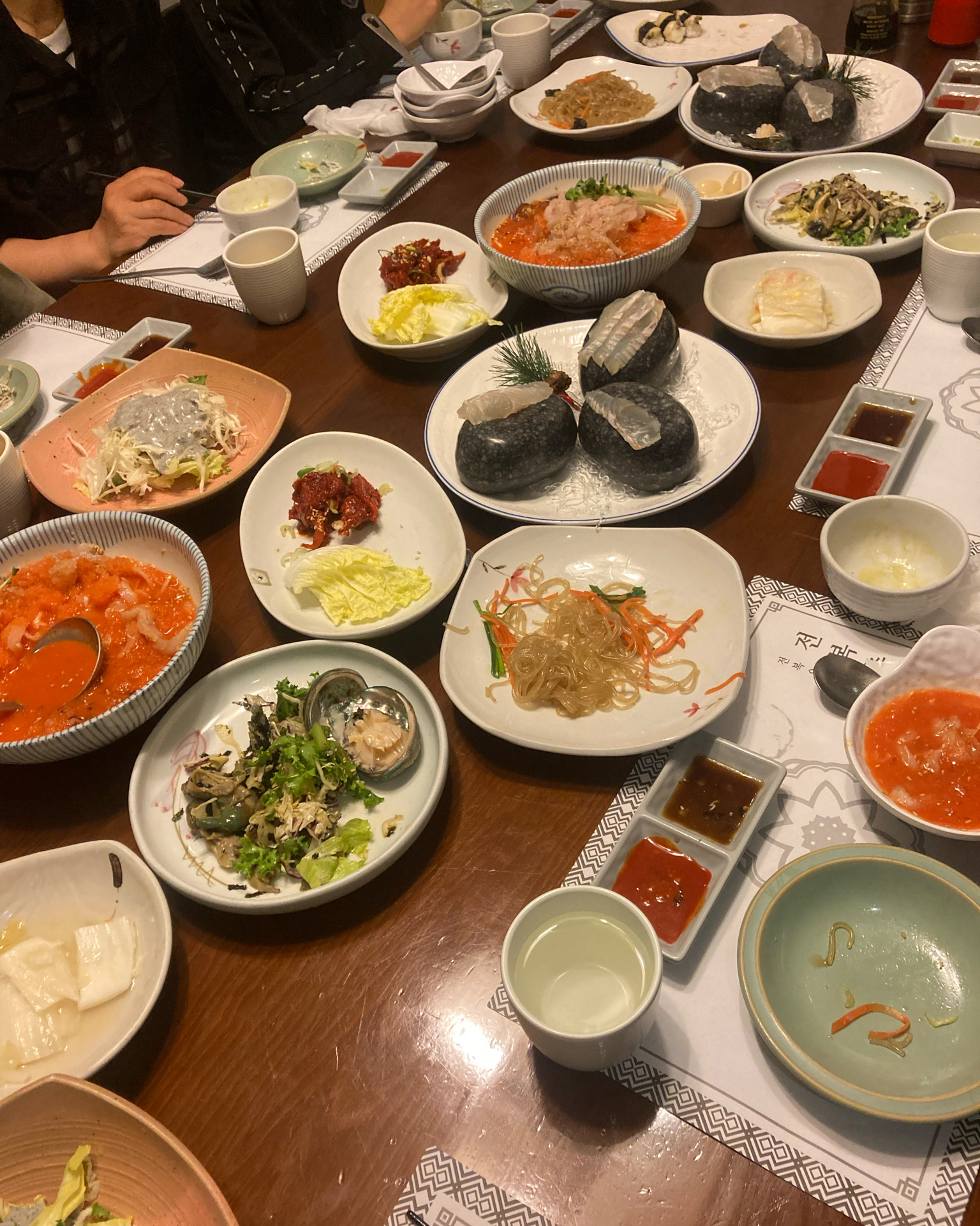푸짐하구 재료도 신선하구 맛있는고 같아요!! - 구월동 맛집 전복촌