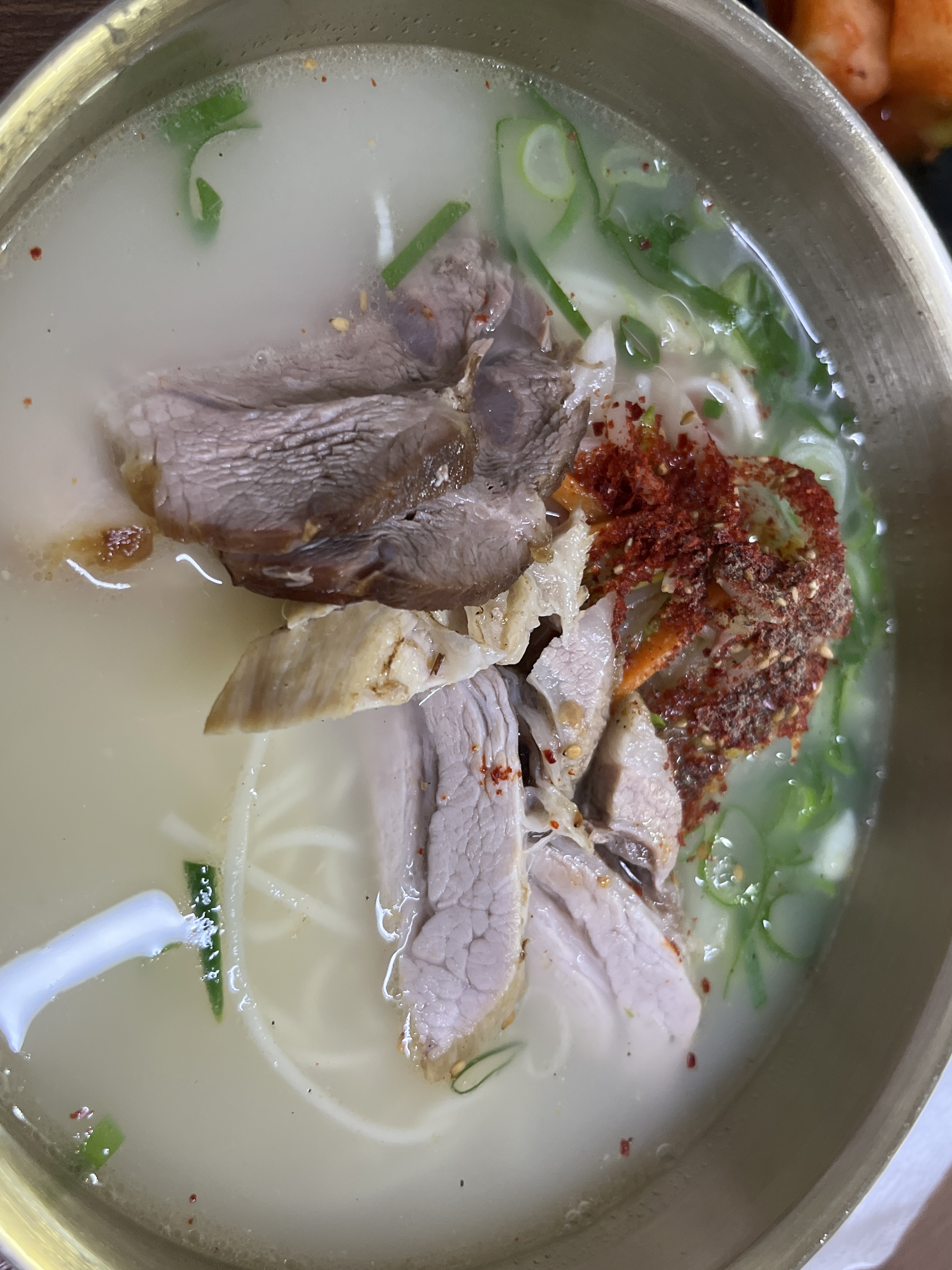 맛있게 잘먹었습니다😃 - 제주 맛집 동문시장고기국수 금복식당