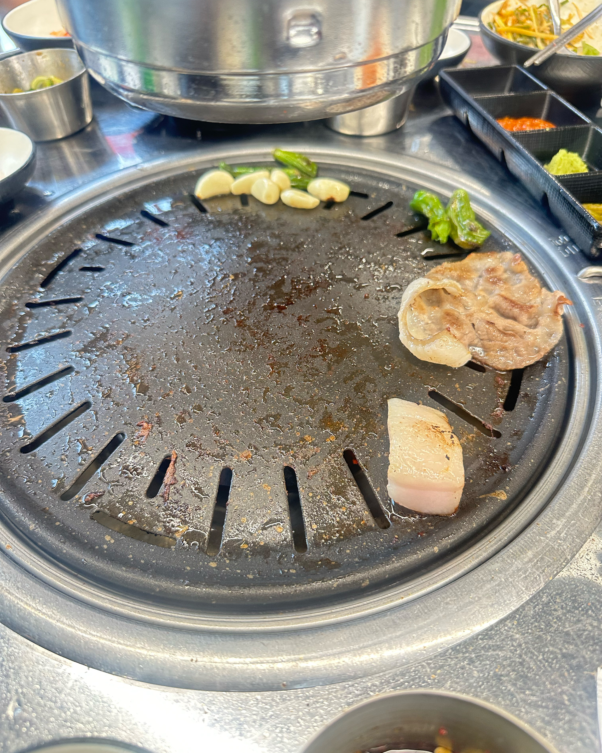 쫄목살 쫄깃쫄깃 냠냠 맛나게 먹었습니다 - 대전 맛집 만나숯불구이 중리동본점
