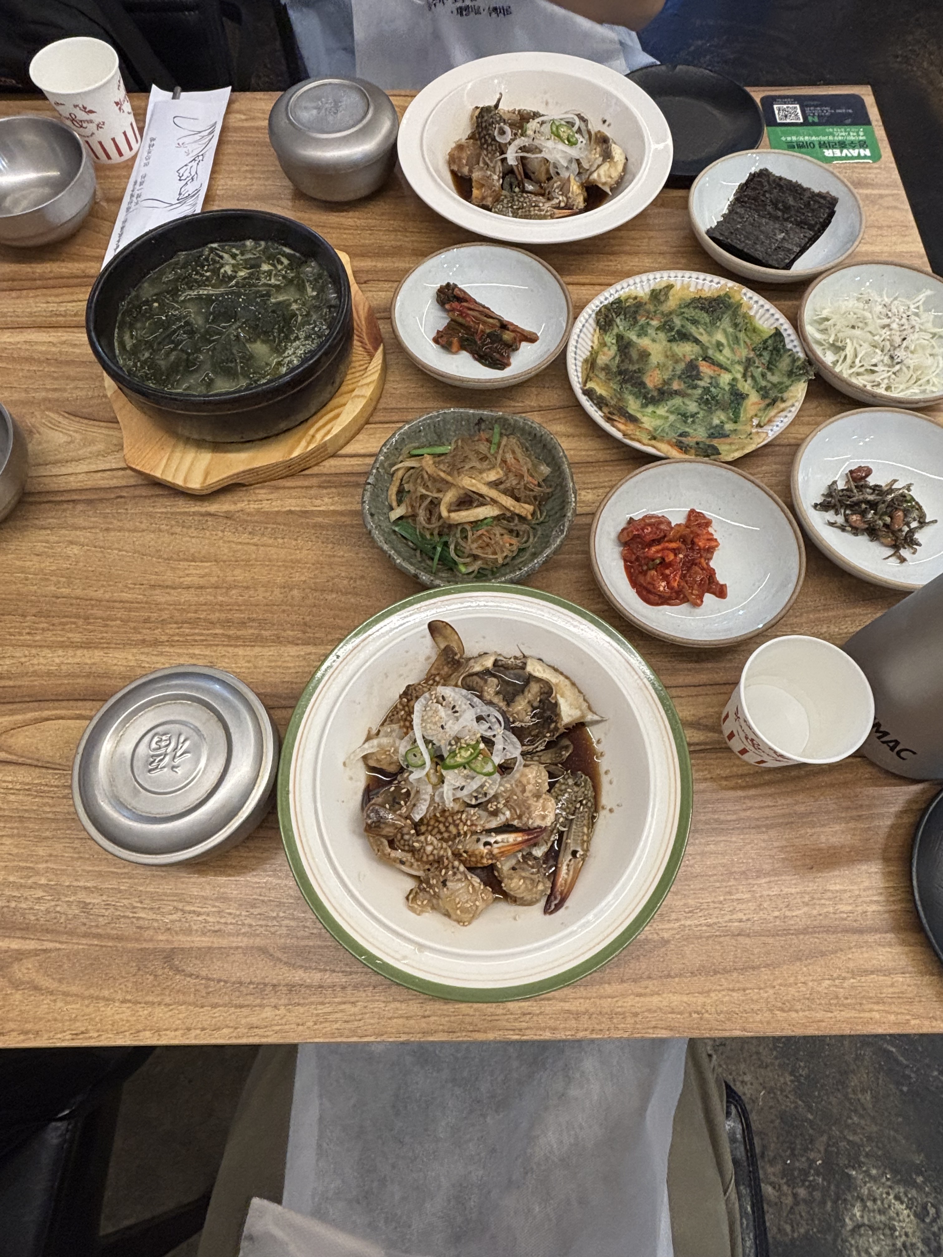 게장이 너무 먹고 싶어서 서해게장집 들렀는데 너무 맛있어요!!! 게장 비벼서 김싸먹으니 고