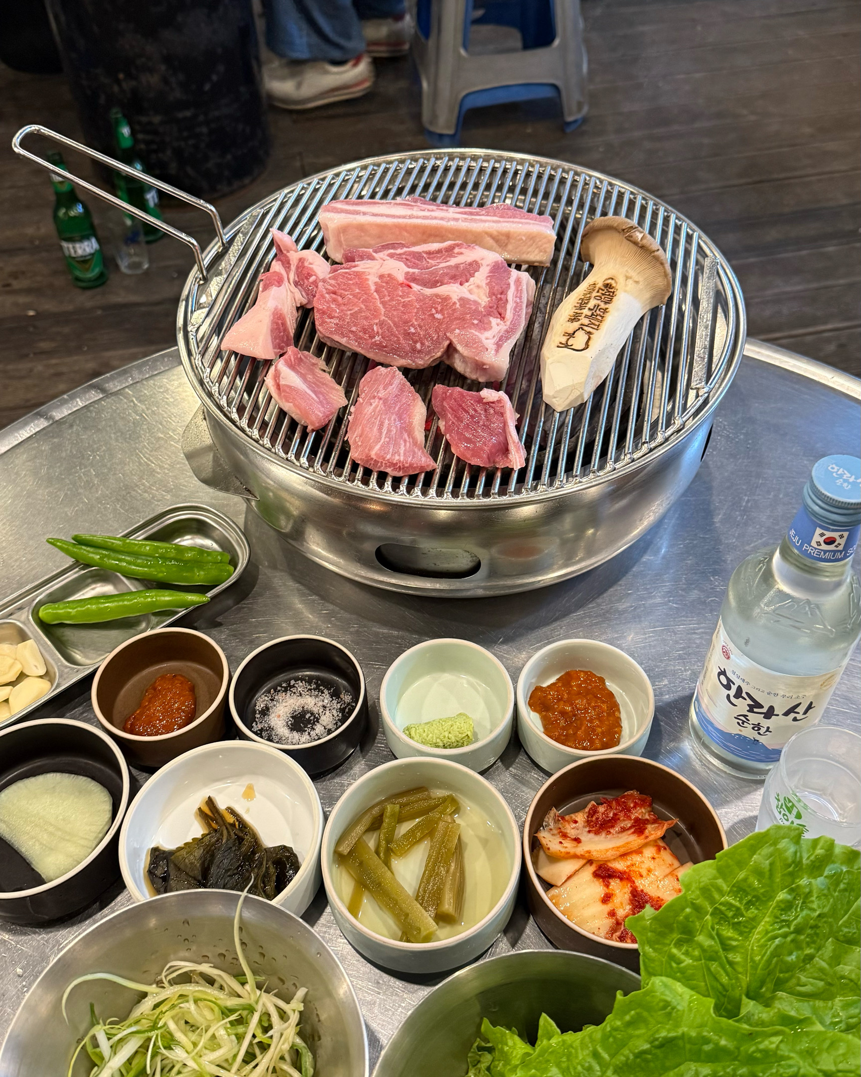 뷰가 넘 좋은 곳인데 - 제주 맛집 전망좋은횟집&흑돼지 성산본점