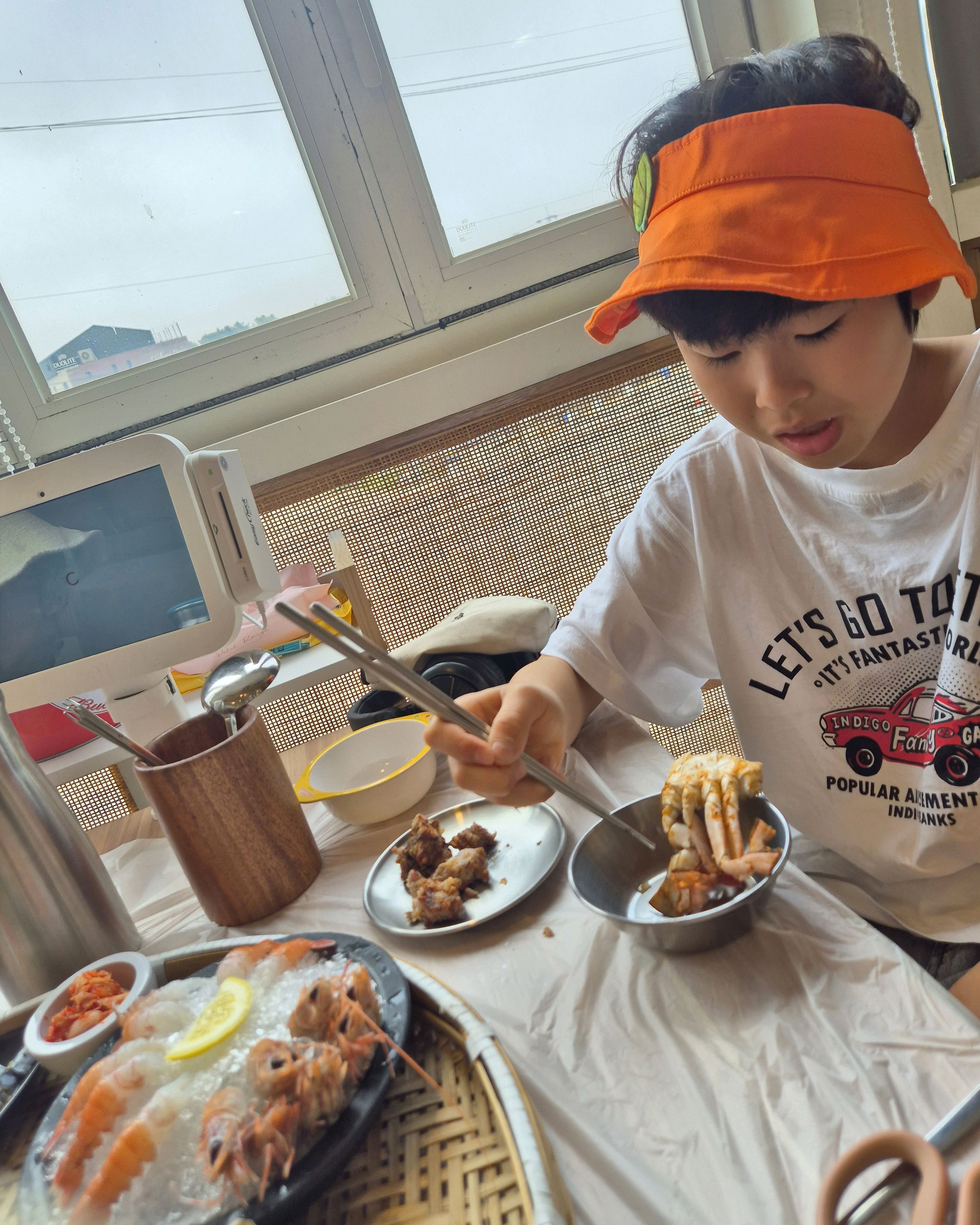 엄마,아들 모두 맛있게 먹었어요^^ - 제주 맛집 더비치크랩 제주협재점