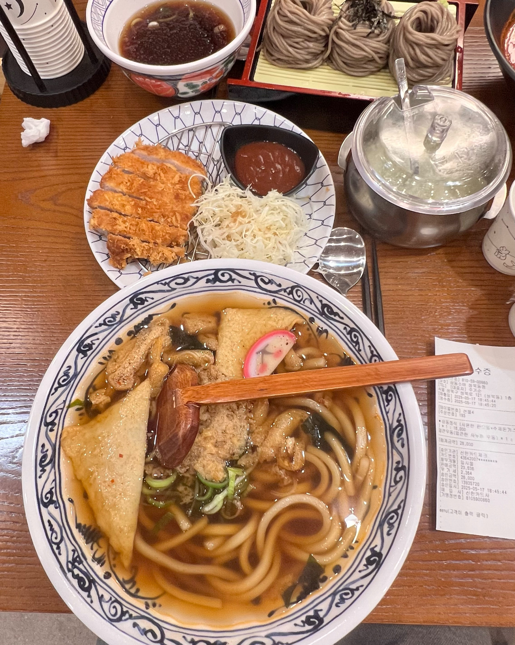 가족들과 함께 먹어서 좋았습니다. - 성북동 맛집 삼동소바 성북동점