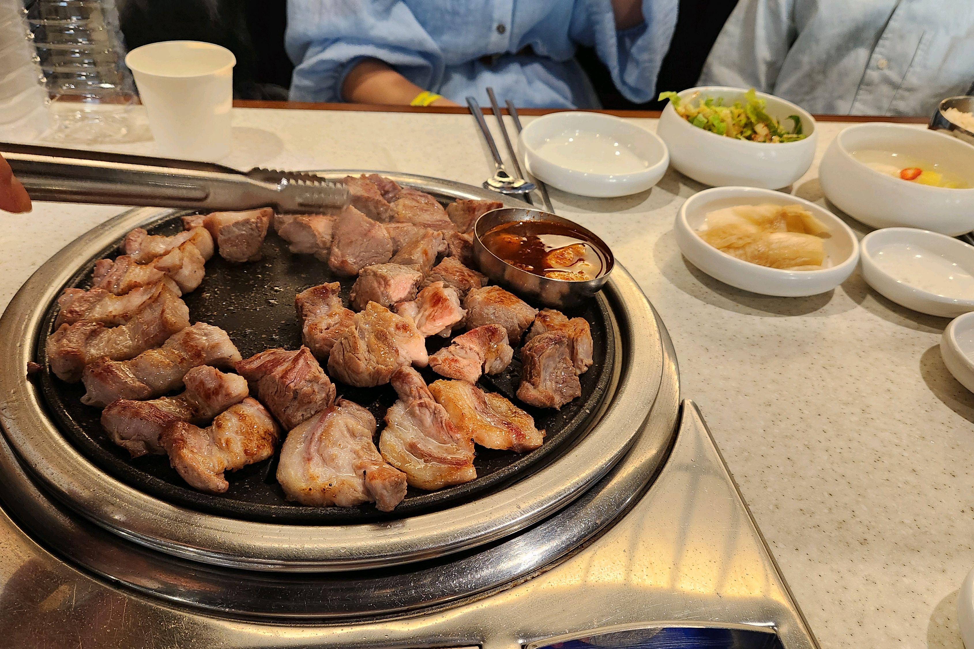 정말 맛있어요~제주 흑돼지는 여기가 최고맛집입니다.!! 잘먹고 갑니다. - 제주 맛집 고이정 애월흑돼지 보리짚불구이