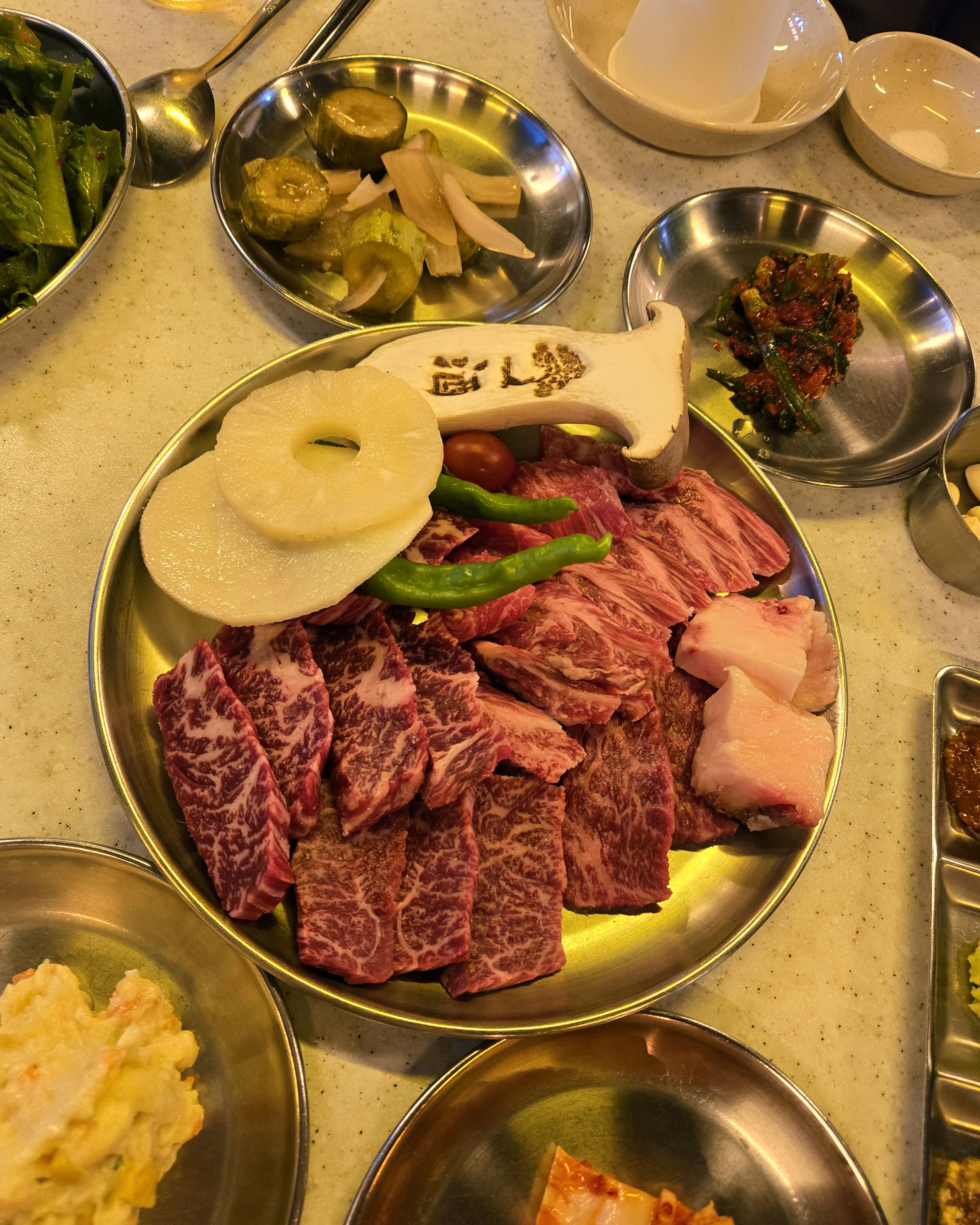 추천받아 왔어요. - 대전 맛집 백송한우 대전 유성