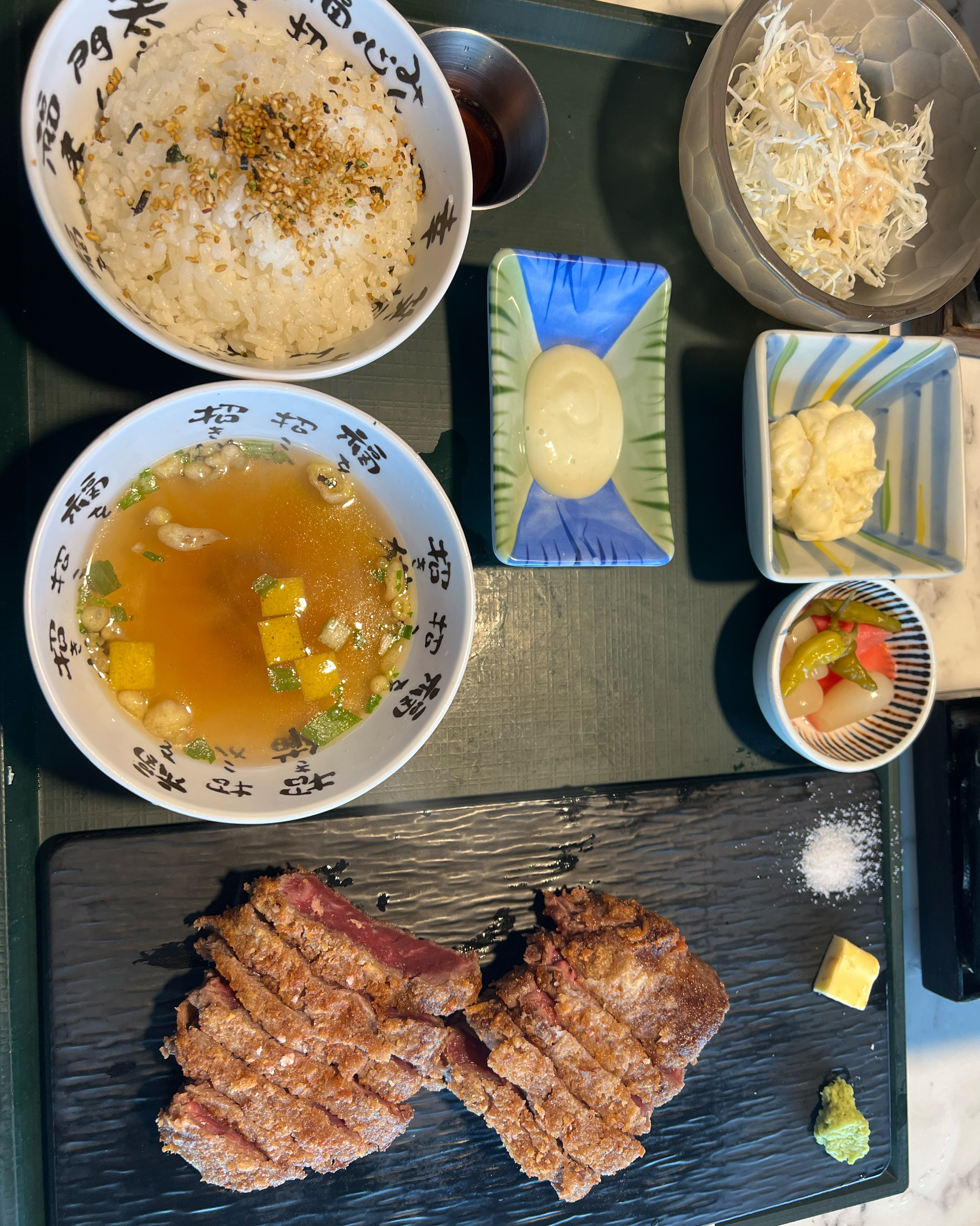 서비스도 좋고, 맛도 좋았습니다! - 대전 맛집 고베규카츠 대전은행점