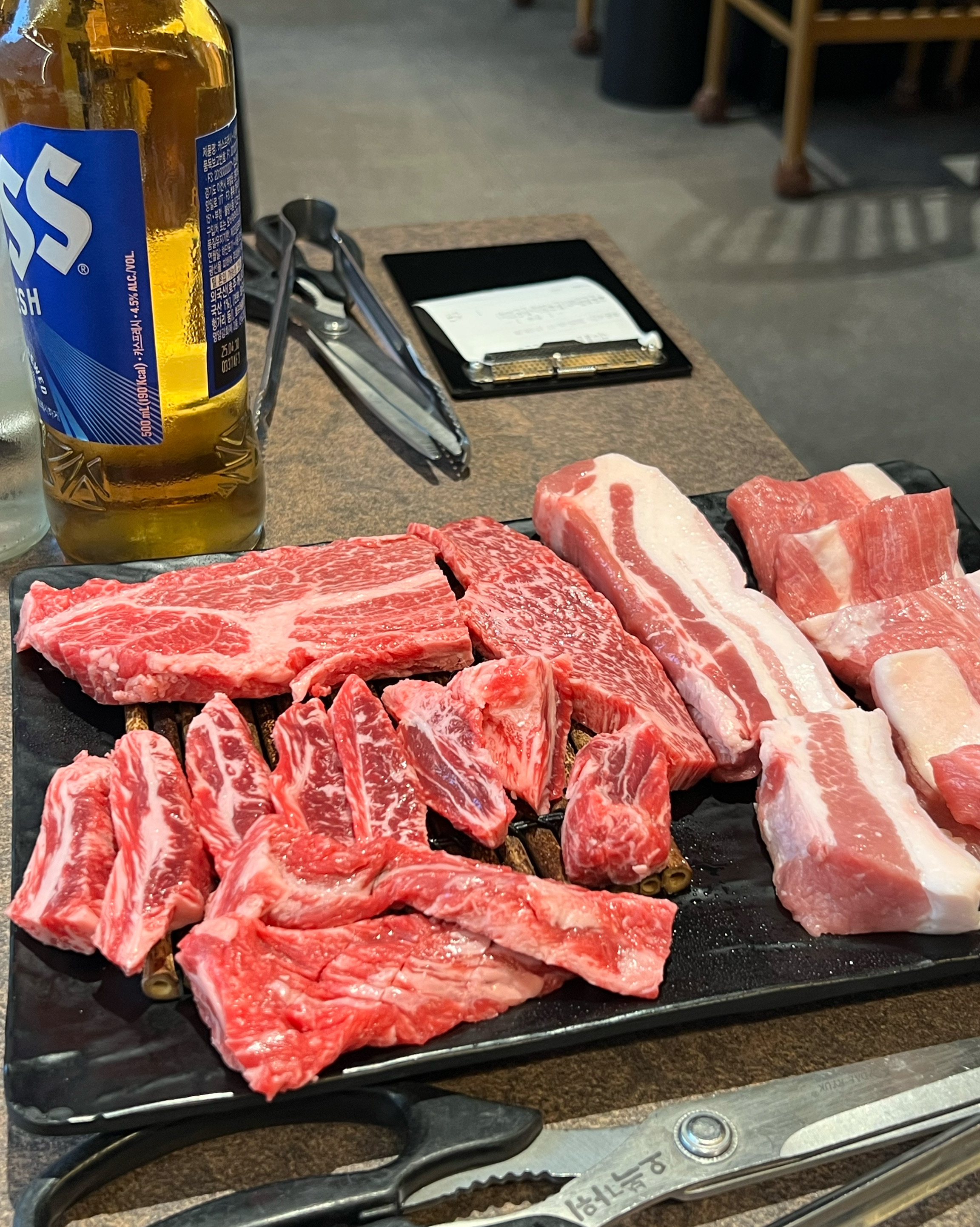 고기가 정말 신선하고 밑반찬도 깔끔했습니다!✨ - 강남맛집 선릉도담