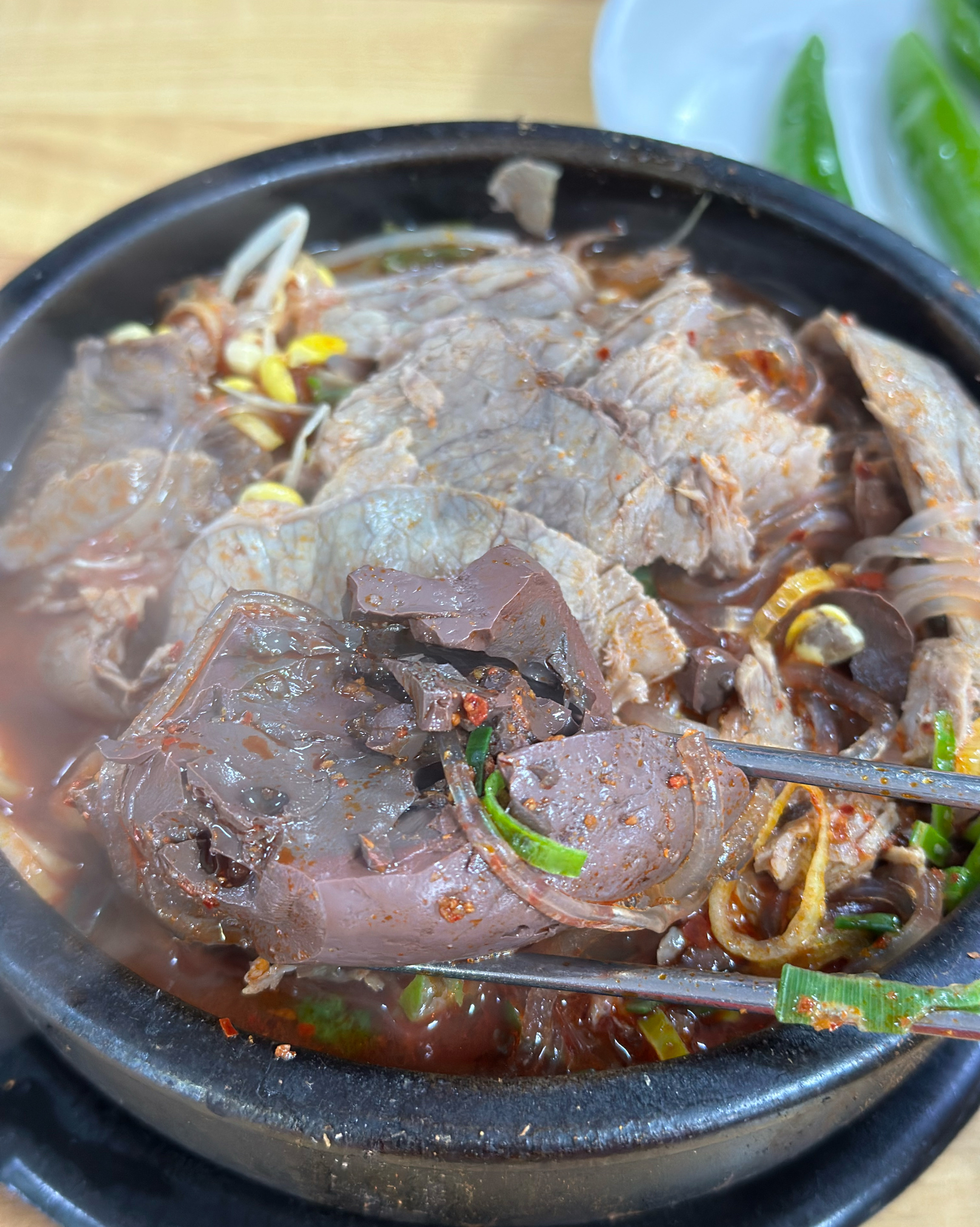 해장국은 맛있는데 너무 정신이 없네요 ㅠㅠ - 제주 맛집 은희네해장국