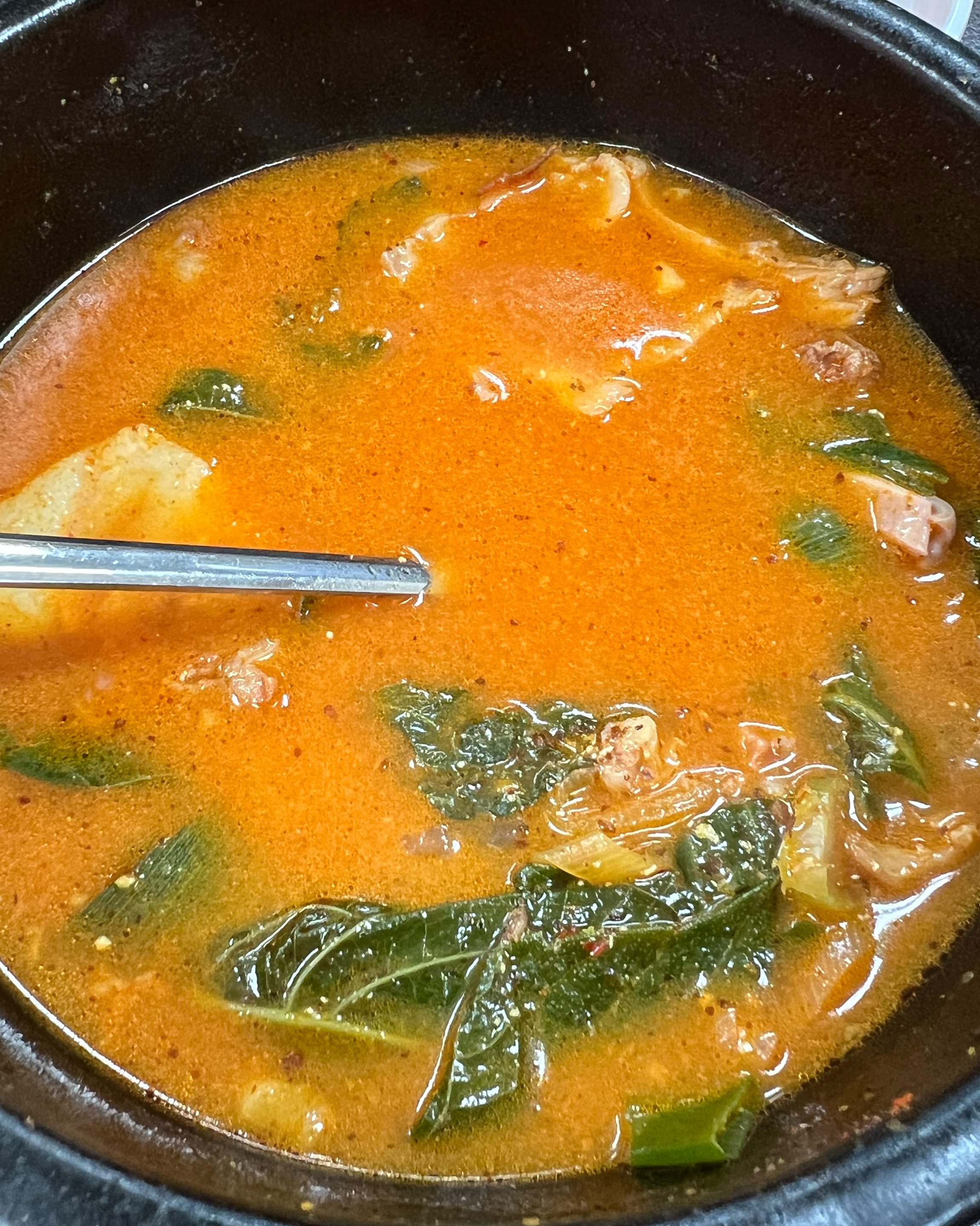 너무 맛있어서 먹다가 찍습니다.. - 인천 맛집 순대일번지 송도점
