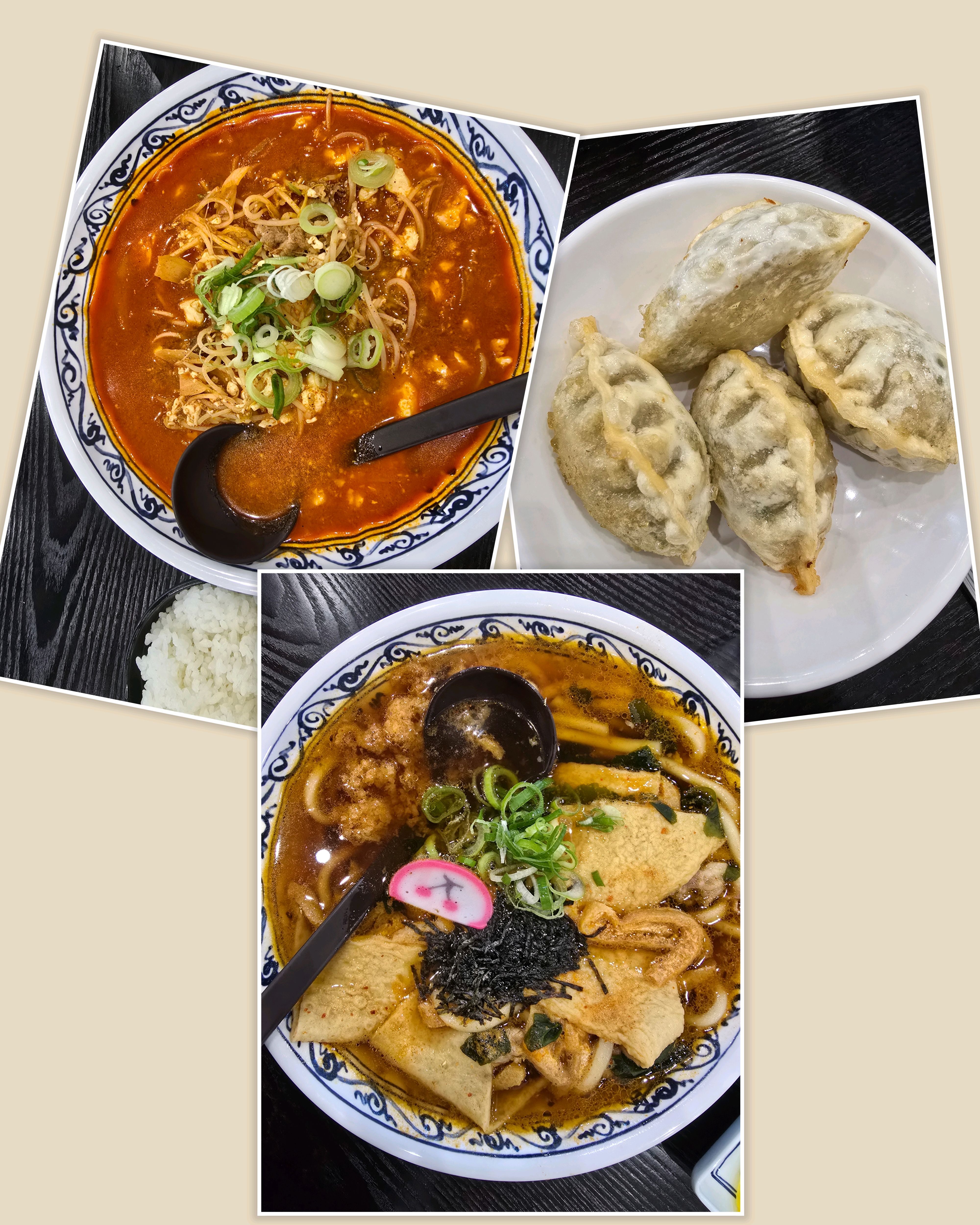 육즙이 가득한 꾼만두 먹고 싶다고 와서 맛나게 먹고 가네요~ - 오산 갈곶동 맛집 삼동소바 오산갈곶점