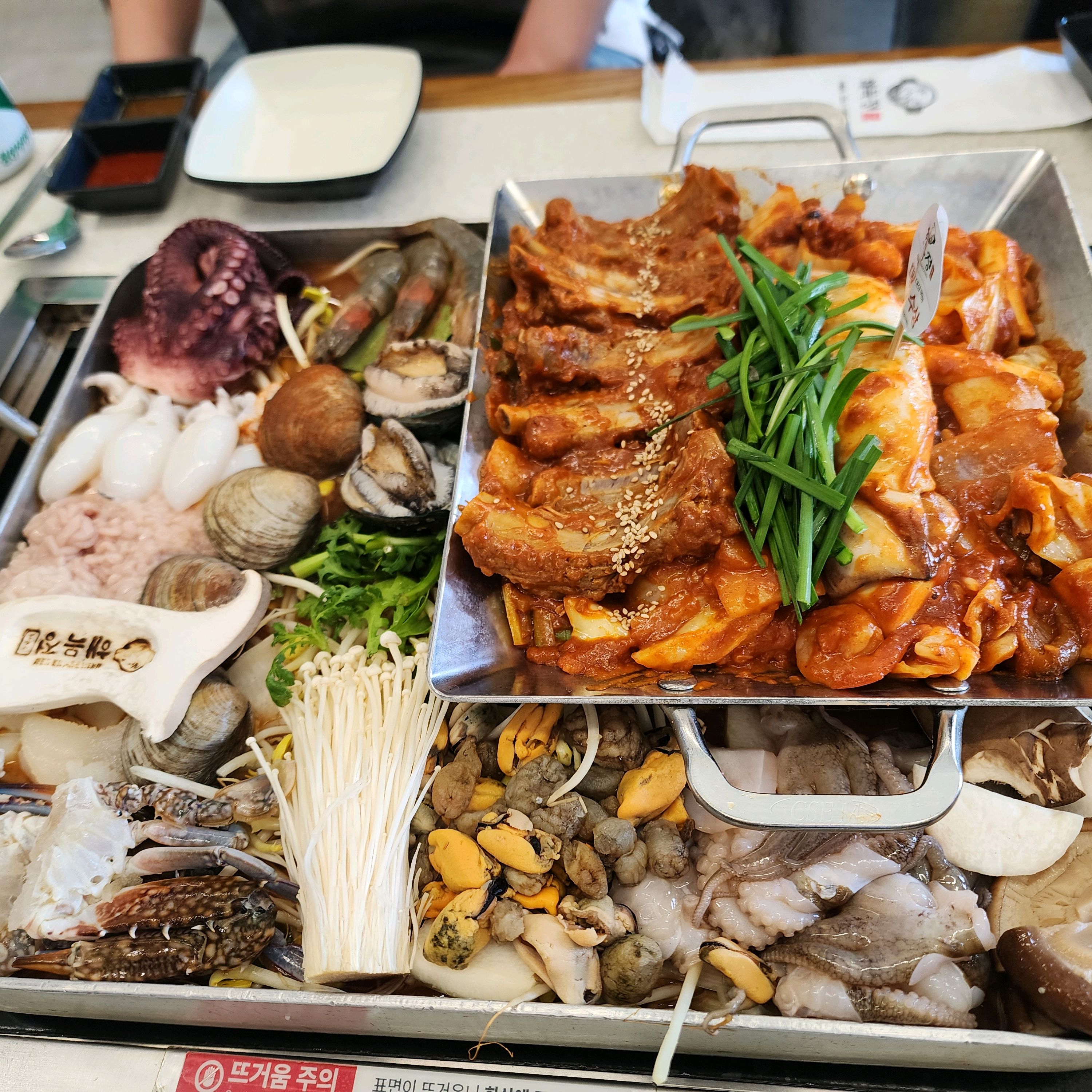 양도푸짐하고 신선해요 ! - 인천 맛집 해목정 X 덕담집