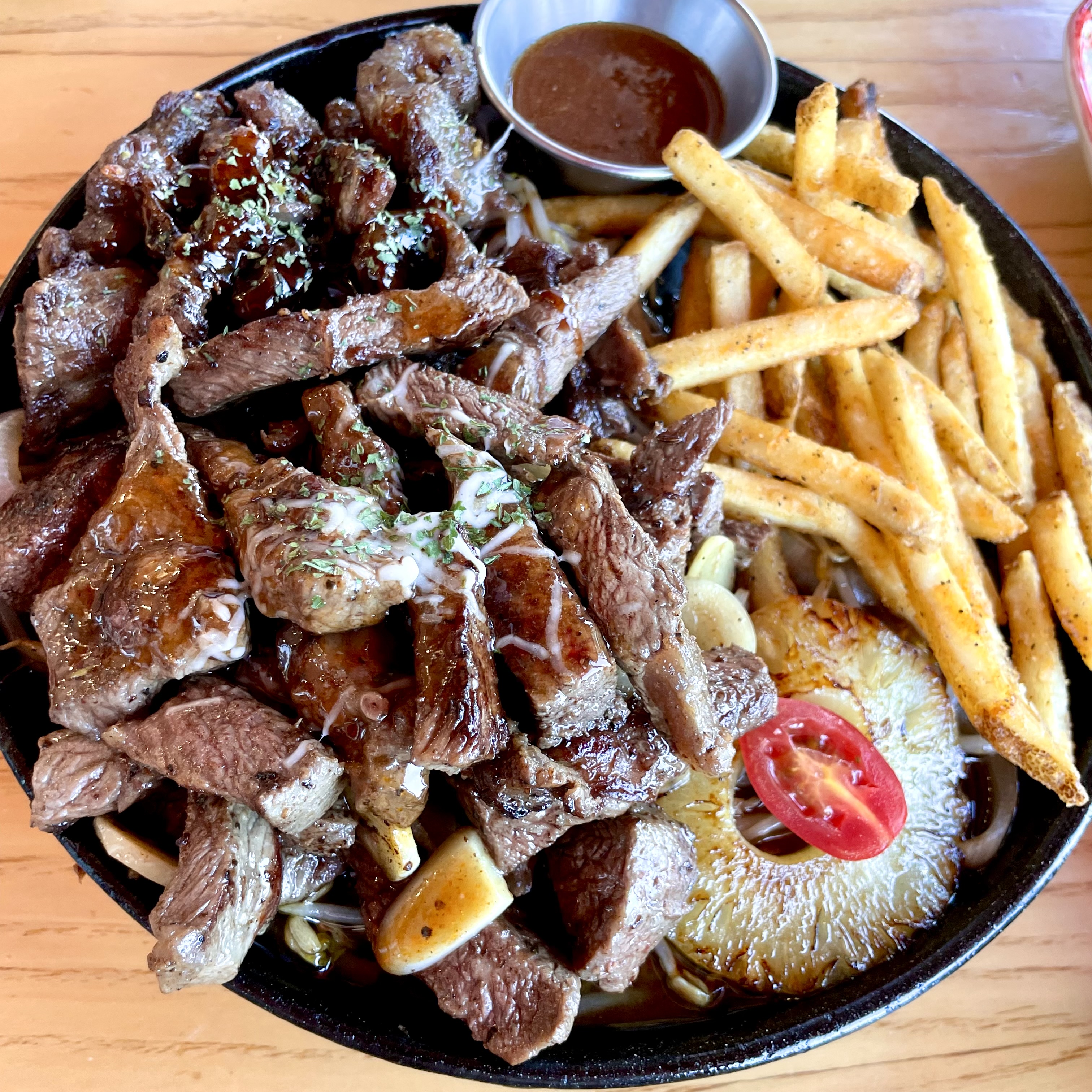 스테이크 맛있어요 스지구이 생각보다 맛있어서 - 아바이마을 맛집 상남자스테이크 엑스포점