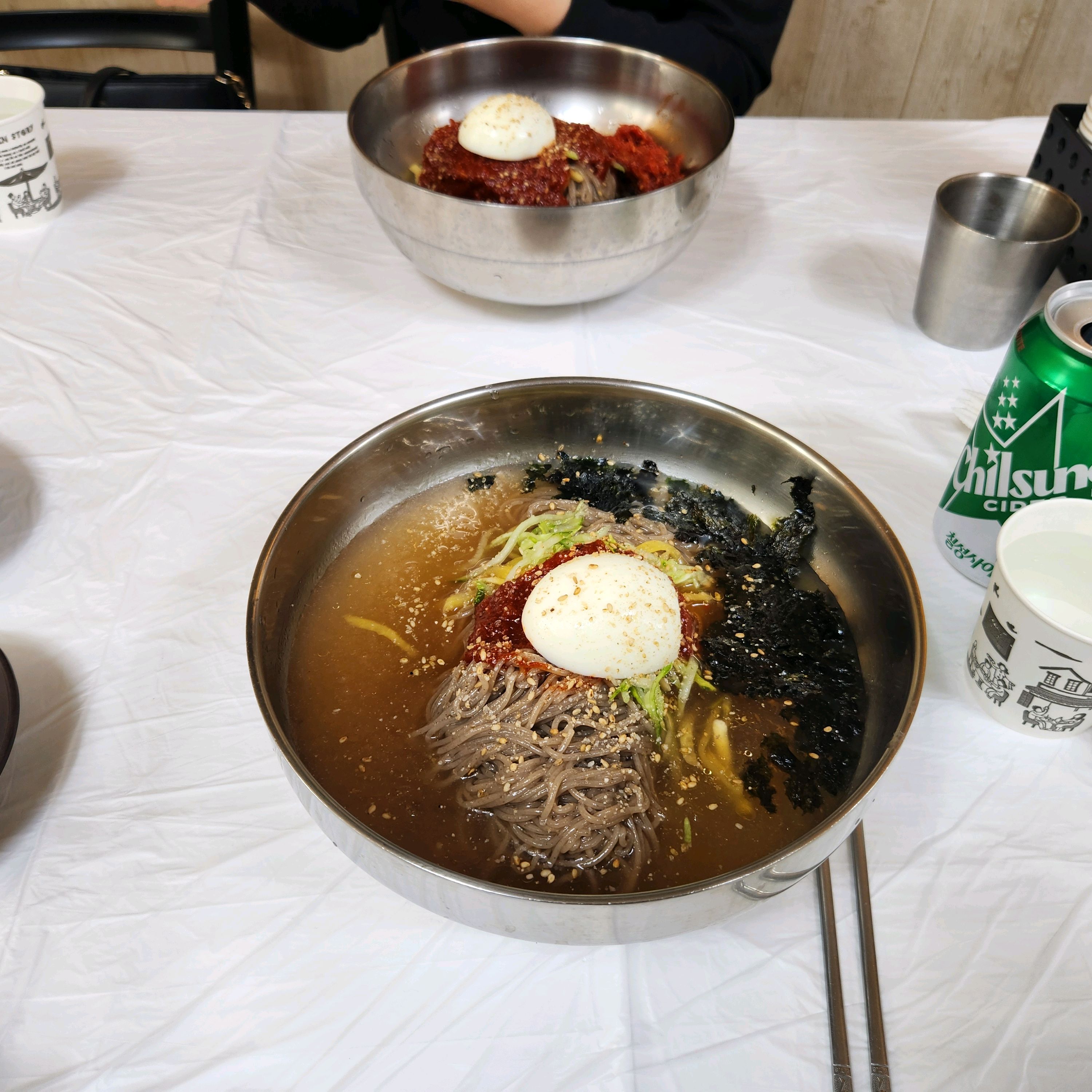 진심으로 막국수가 맛있고 주문하고 음식이 빨리 나와서 좋았어요! 주변 지인들에게 추천 할정