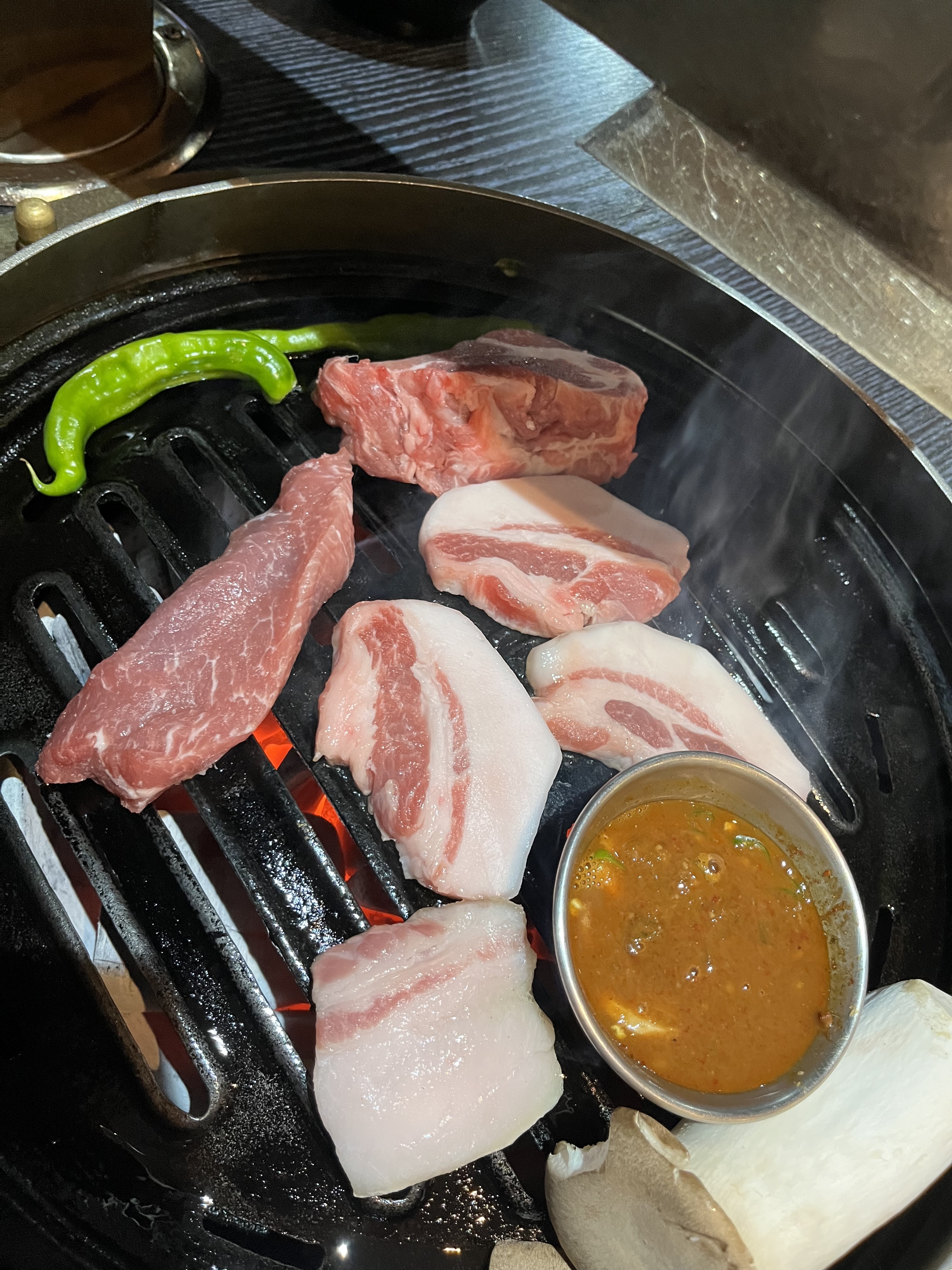 아이데리고 왔는데 !!!! 너무 편리해요 - 제주 맛집 풍로 제주신화월드점