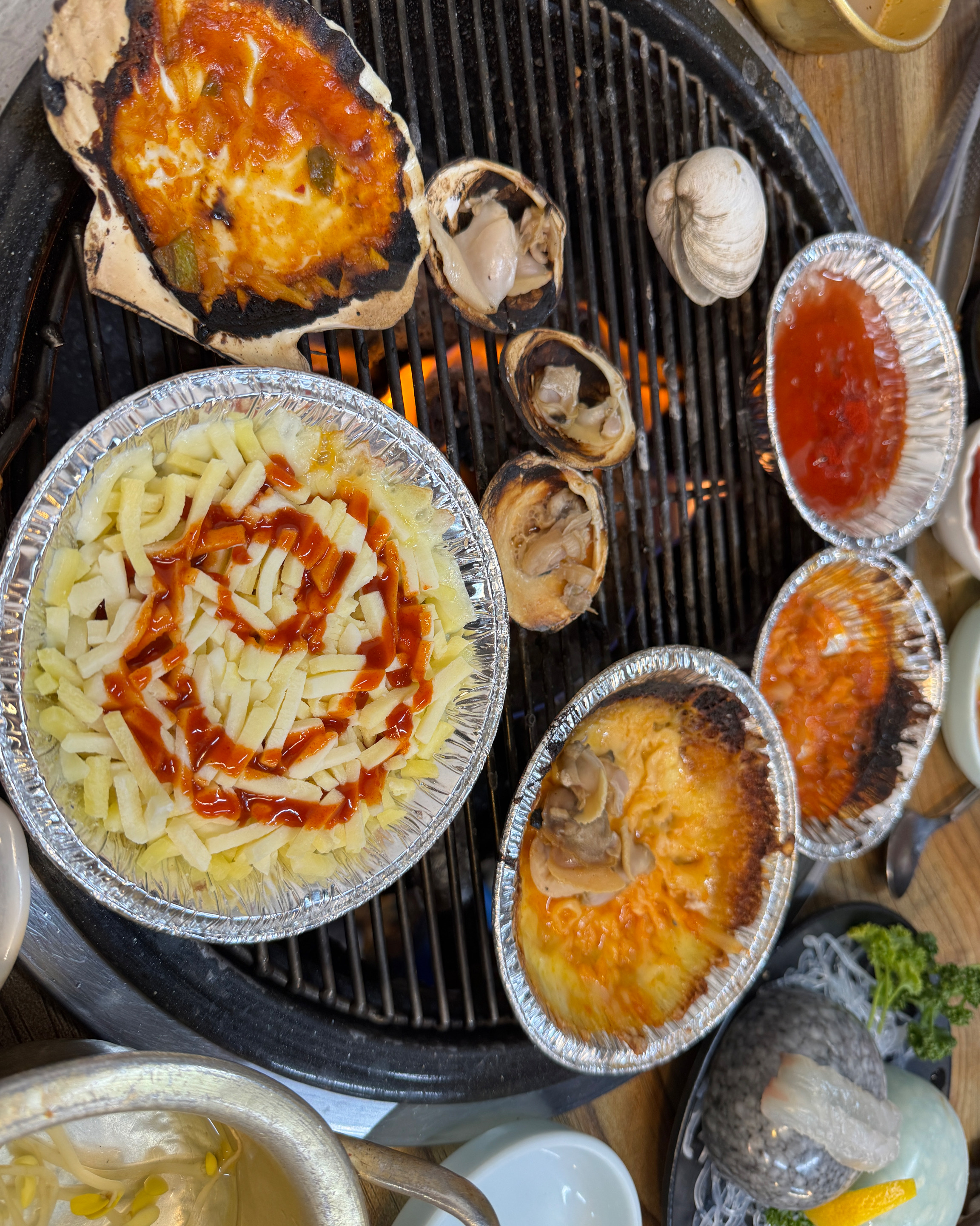 조개구이 리필돼서 좋고 친절한 식당이에요 - 인천 맛집 전라도대왕조개구이 월미도본점
