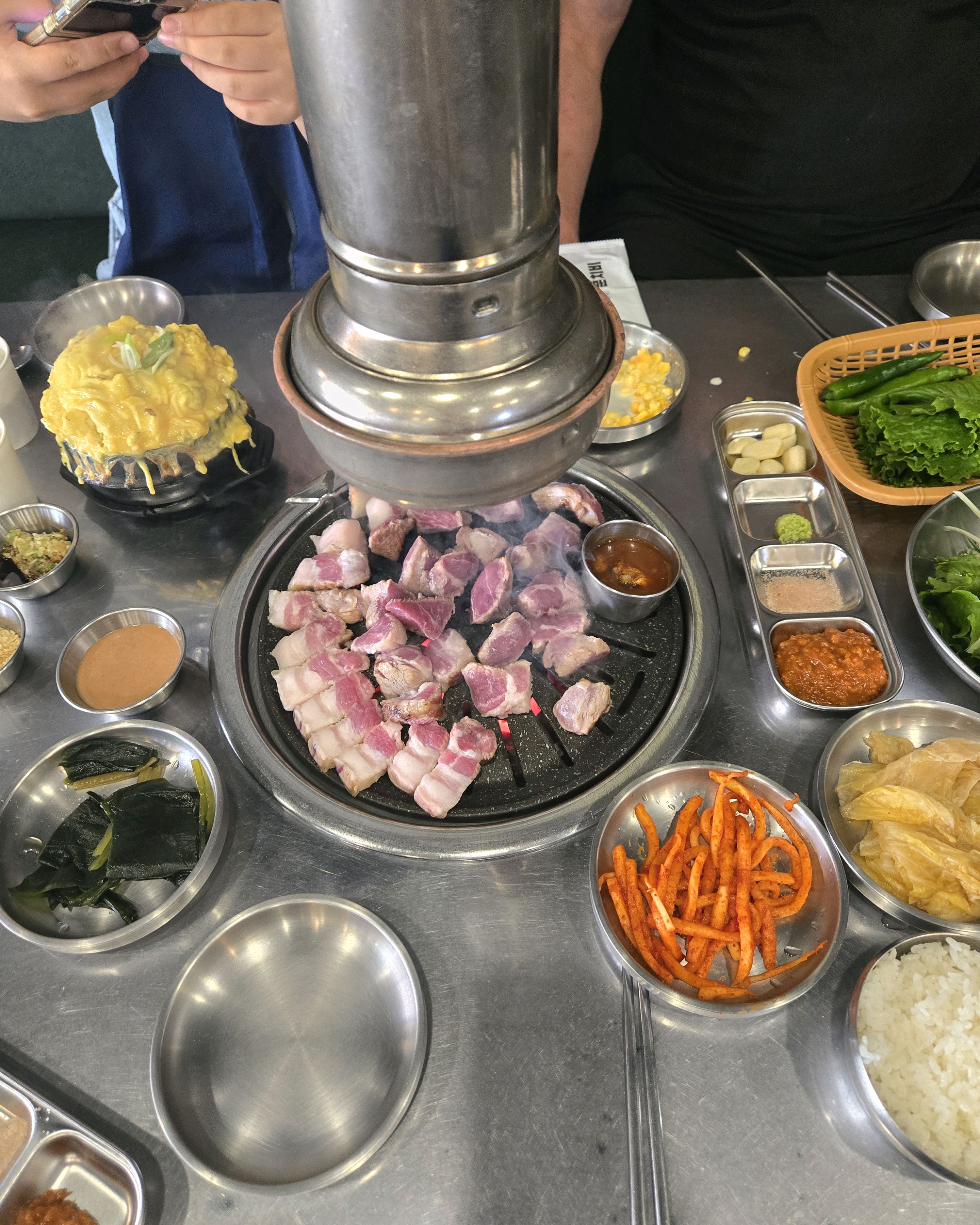 남편.딸과제주여행중 - 제주 맛집 문치비 서귀포신시가지점