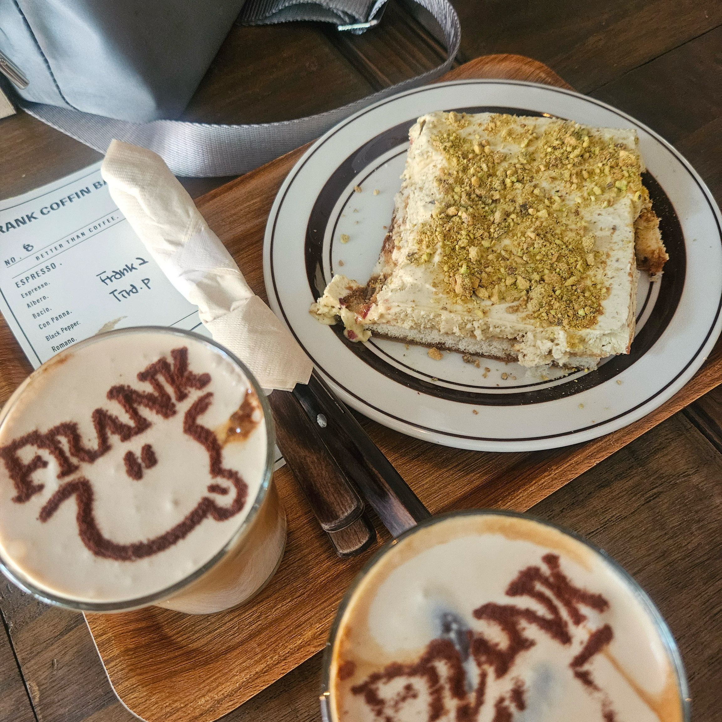시그니처 프랭크 커피 엄지척입니다:) - 대전 맛집 프랭크커핀바 대전둔산점