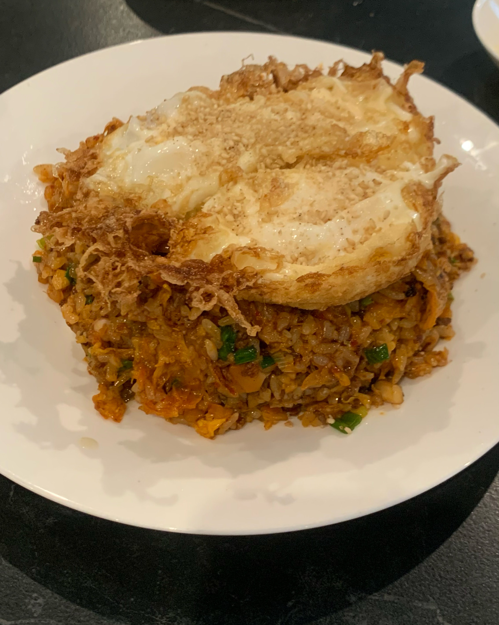 한우묵은지볶음밥, 쇠고기 탕수육 너무 맛있어요~~!! 트러플짜장면 말고 다른 메뉴 시도했는