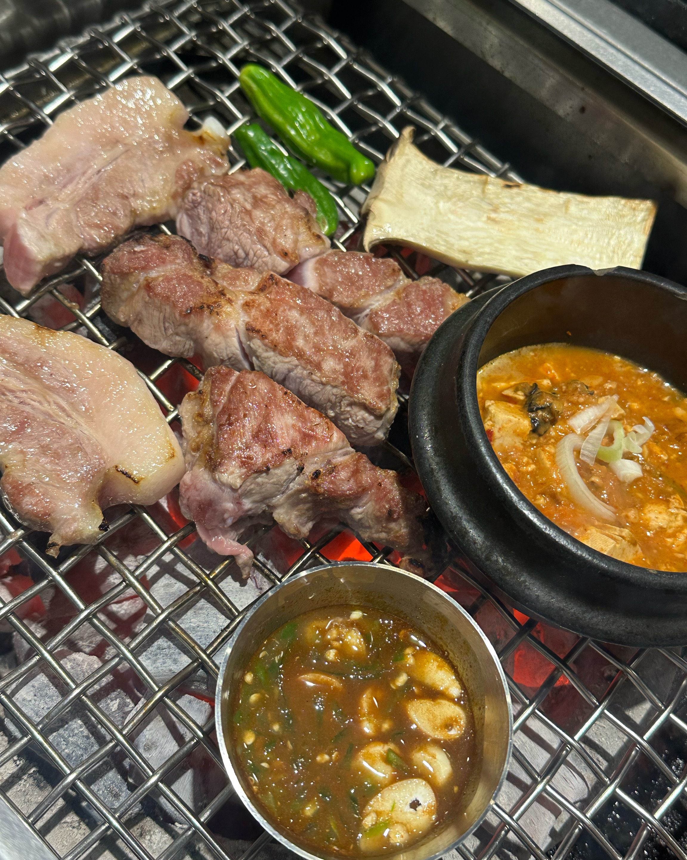 너무맛있게먹었어요 - 제주 맛집 신중산간 제주흑돼지 전문점