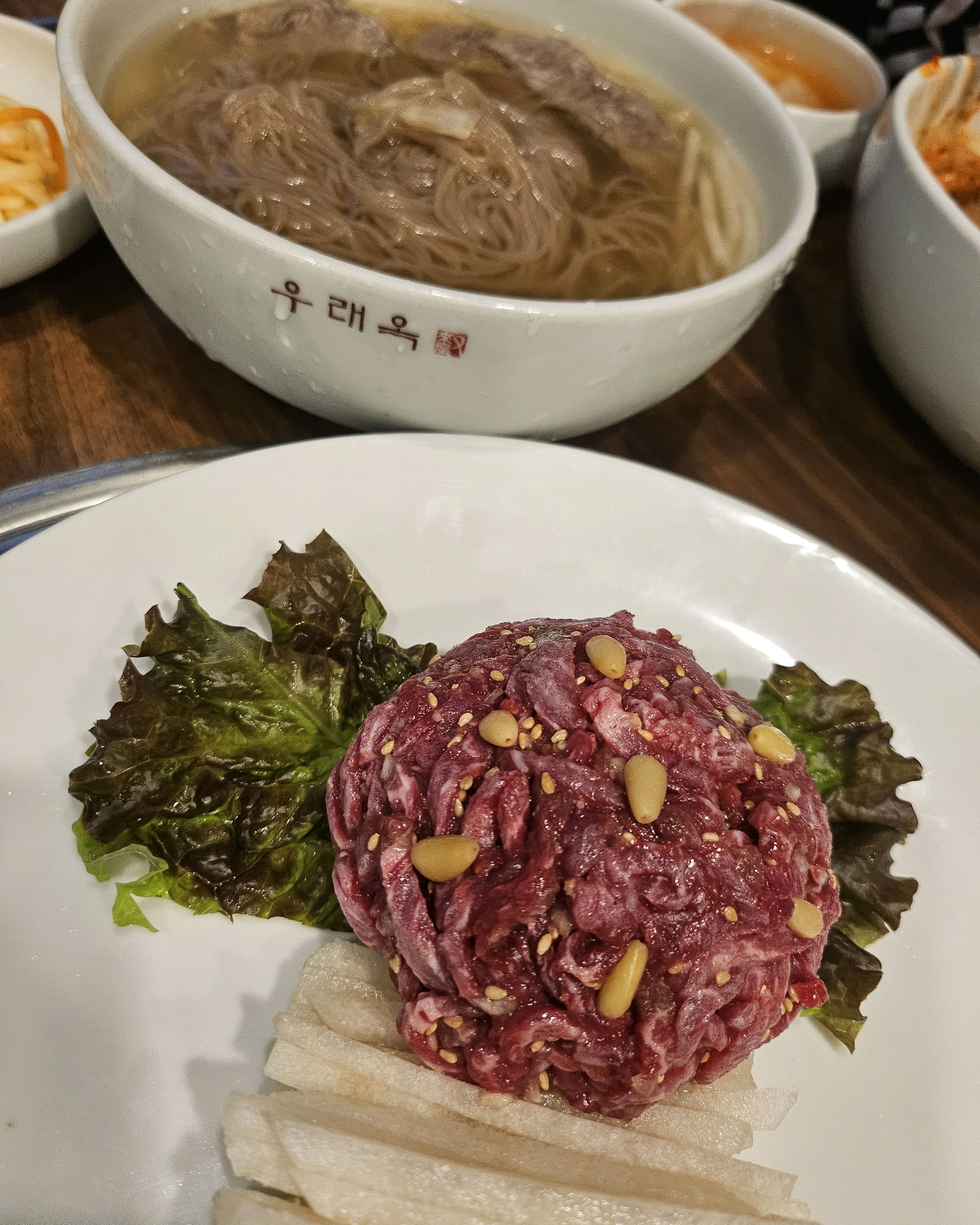 대구에서 와서 주말 1시간정도 기다리고 먹었는데 - 종로 맛집 우래옥