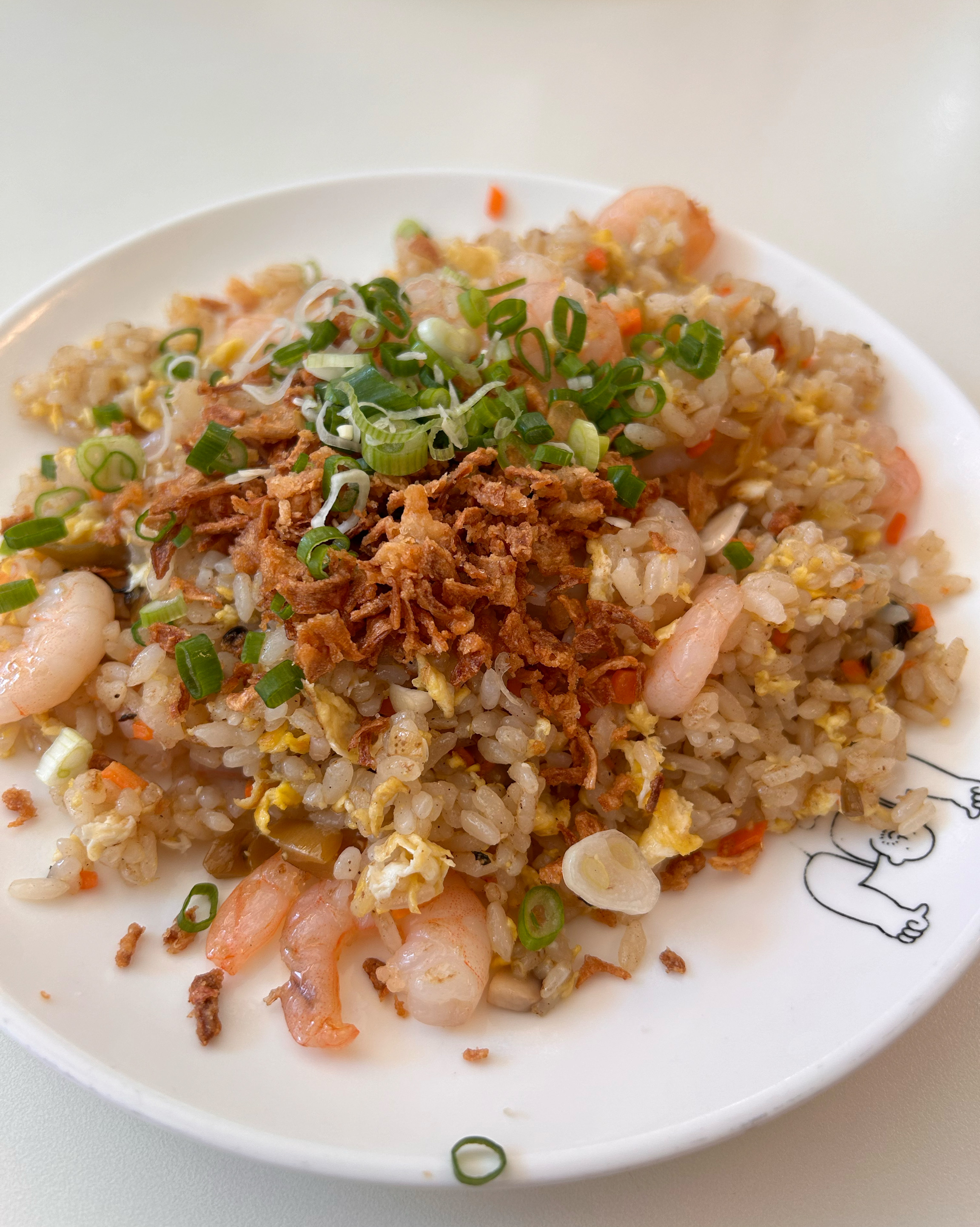 새우볶음밥이 고슬고슬하니 맛있어요! - 압구정 맛집 모던 아시안 누들 서비스
