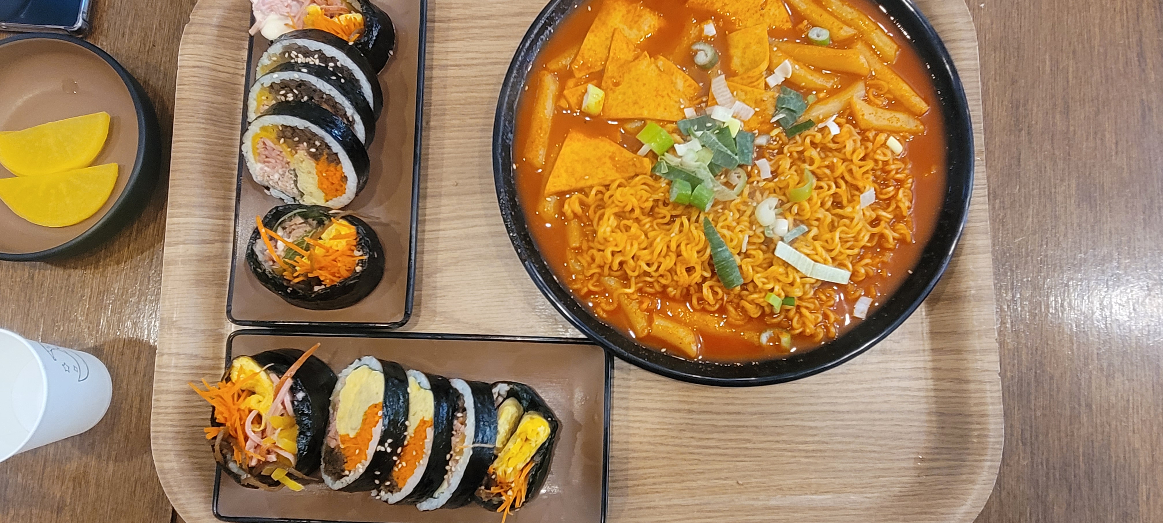 팔뚝김밥 팔뚝참치김밥 라볶이 - 구월동 맛집 법대생 팔뚝김밥