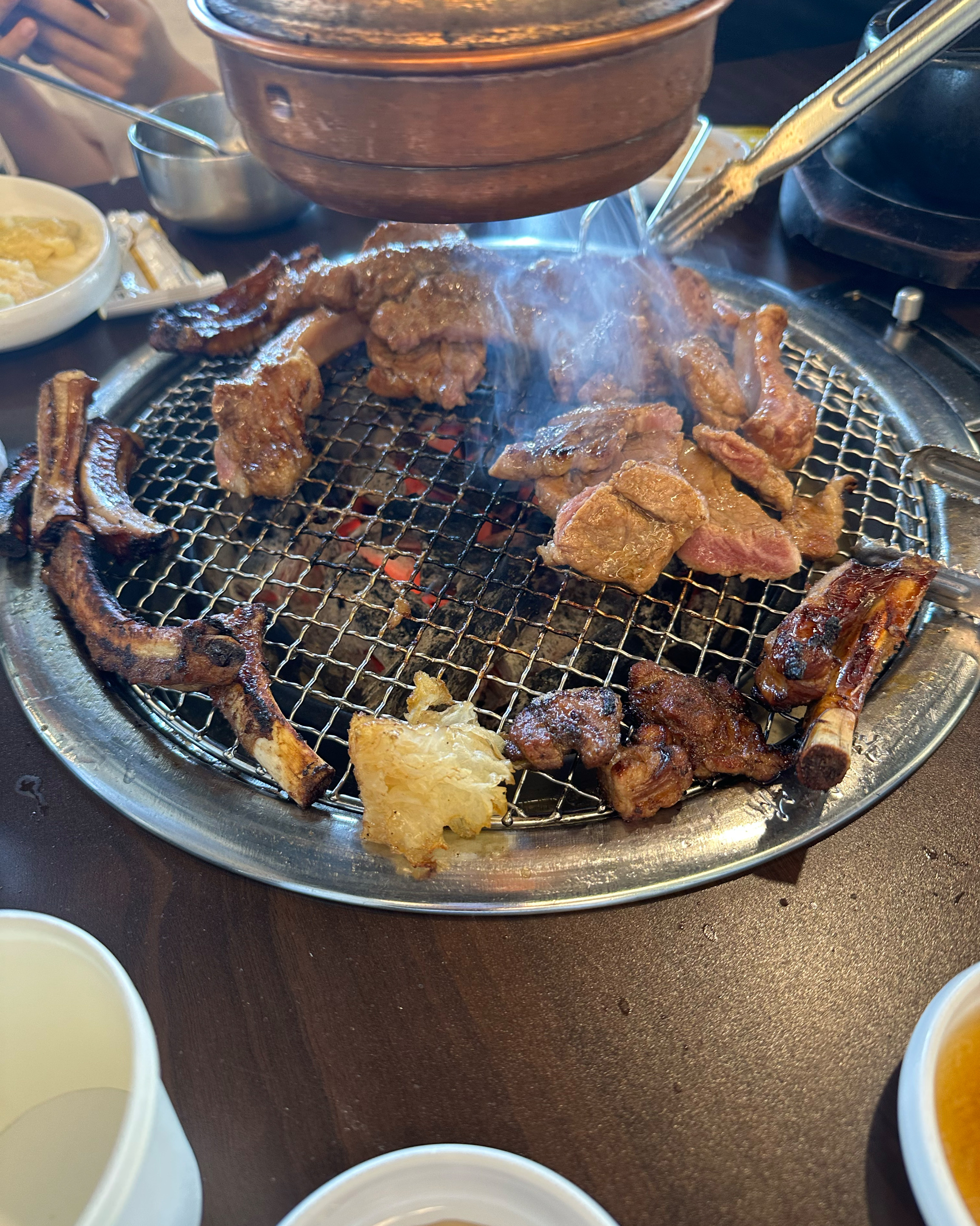 아이들이 너무 많이 먹어 - 대구 맛집 본가숯불돼지갈비 수성못점