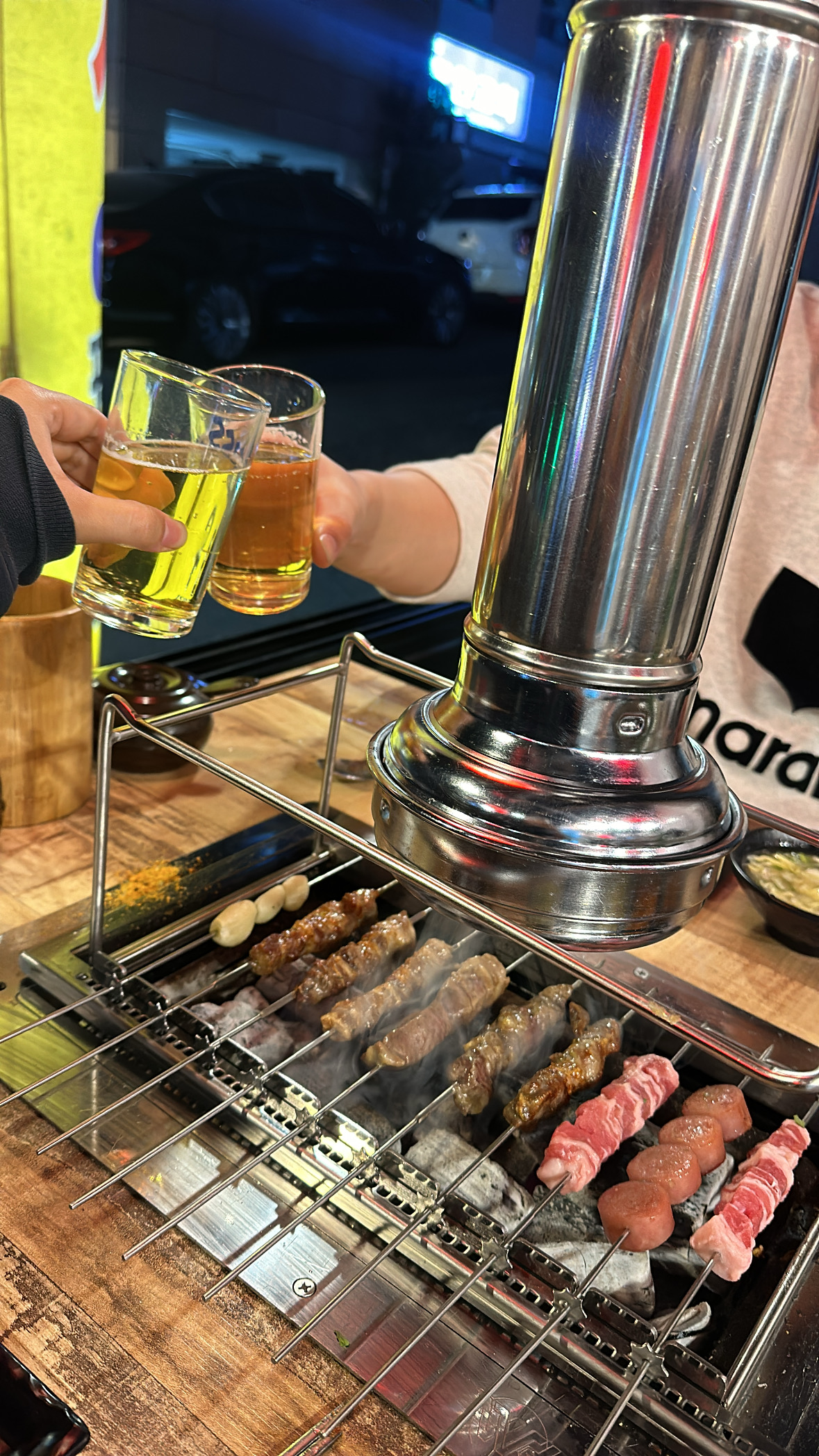 양꼬치랑 꿔바러우 맛있어용 대구에서 2시간달려왔는데 보람있네요 쨩쨩 - 대전 맛집 하얼번