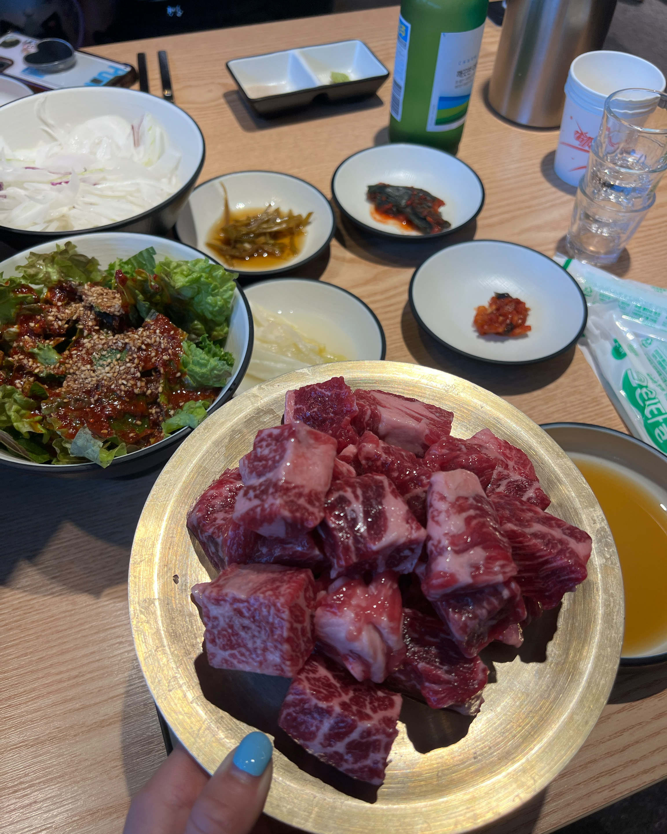시그니처 큐브 먹었는데 - 대구 맛집 담가화로구이 대구수성못점