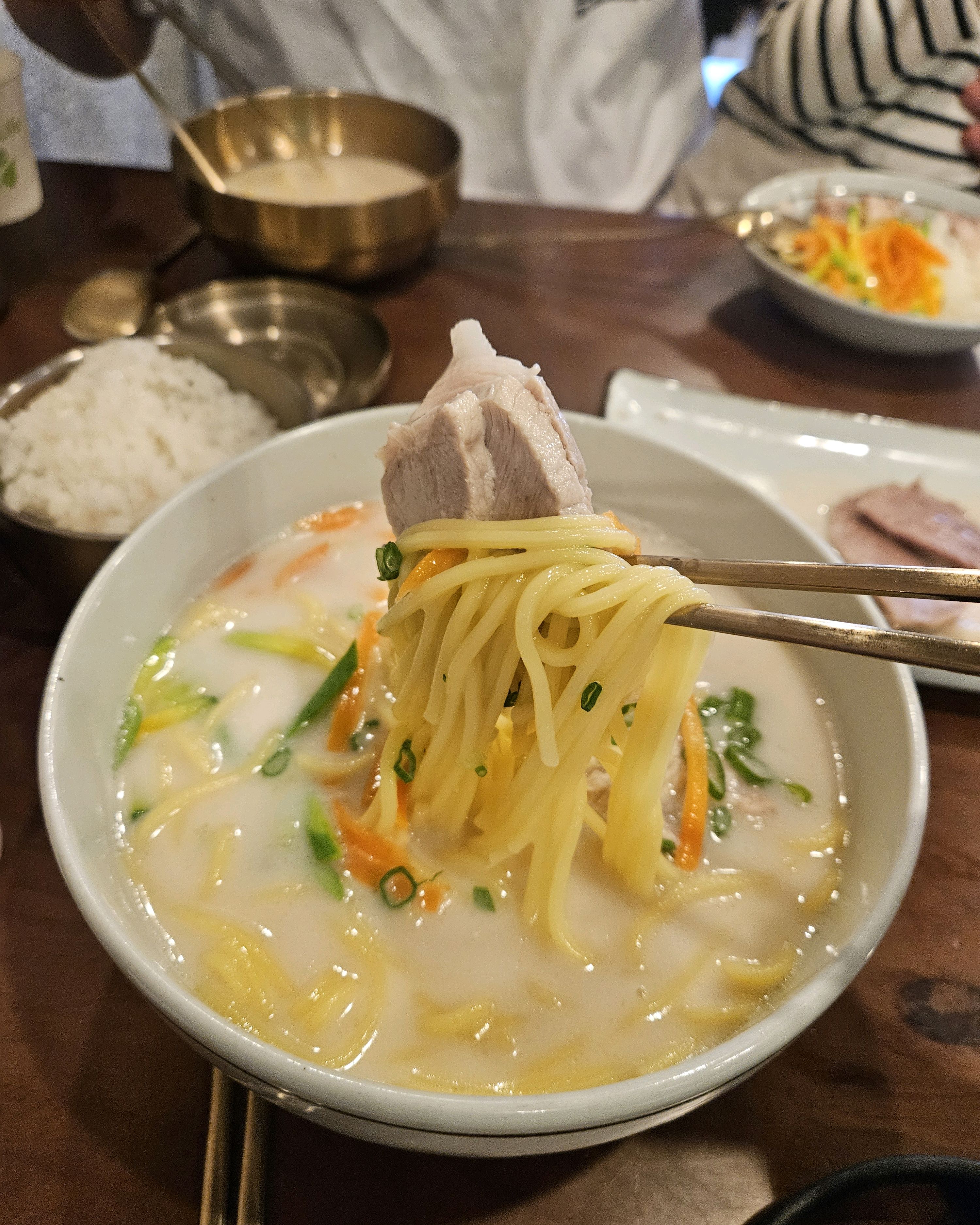 아이와함께 고기국수 먹으러왔어요! - 제주 맛집 장수국수 본점