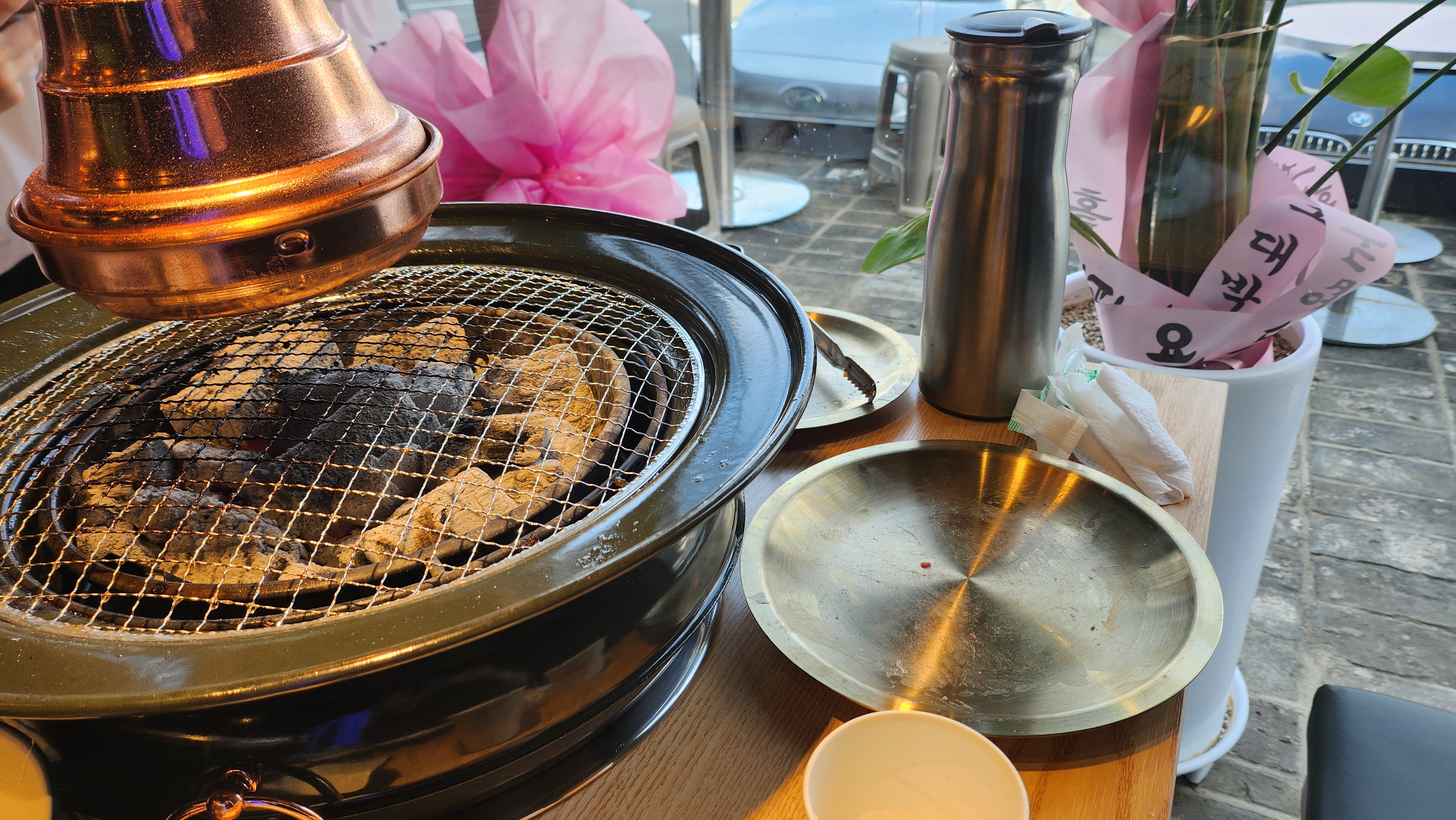맛있게 잘 먹었어요! 고기 질도 좋고 비빔 칼국수가 맛있네요! - 대구 맛집 담가화로구이 대구수성못점