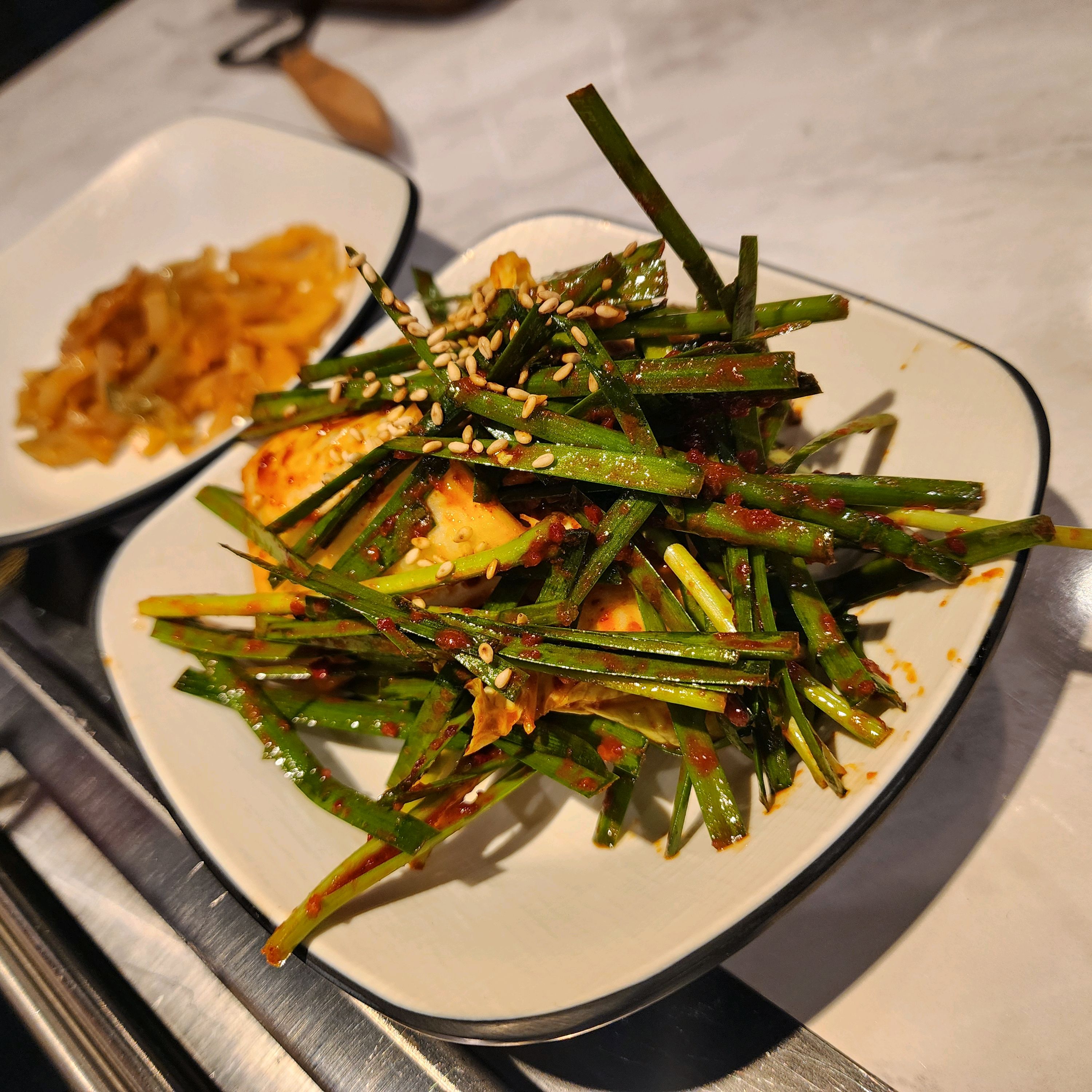 신선한 야채 볶음 요리