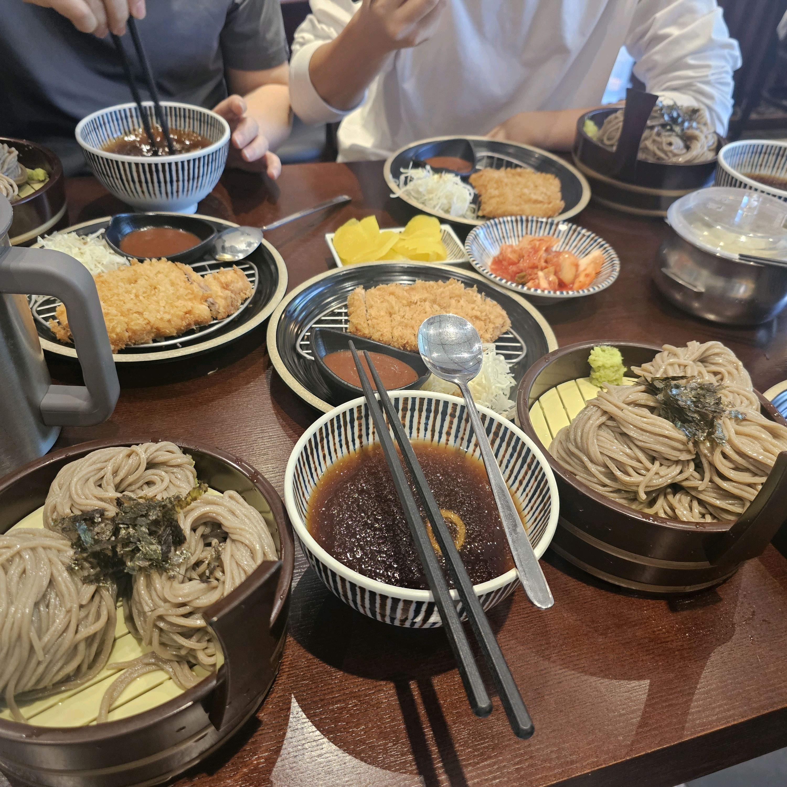 소바국물도 진하구 돈가스도 바삭바삭 맛있어요. 추천합니다~! - 남양주 진접 맛집 삼동소바 남양주점