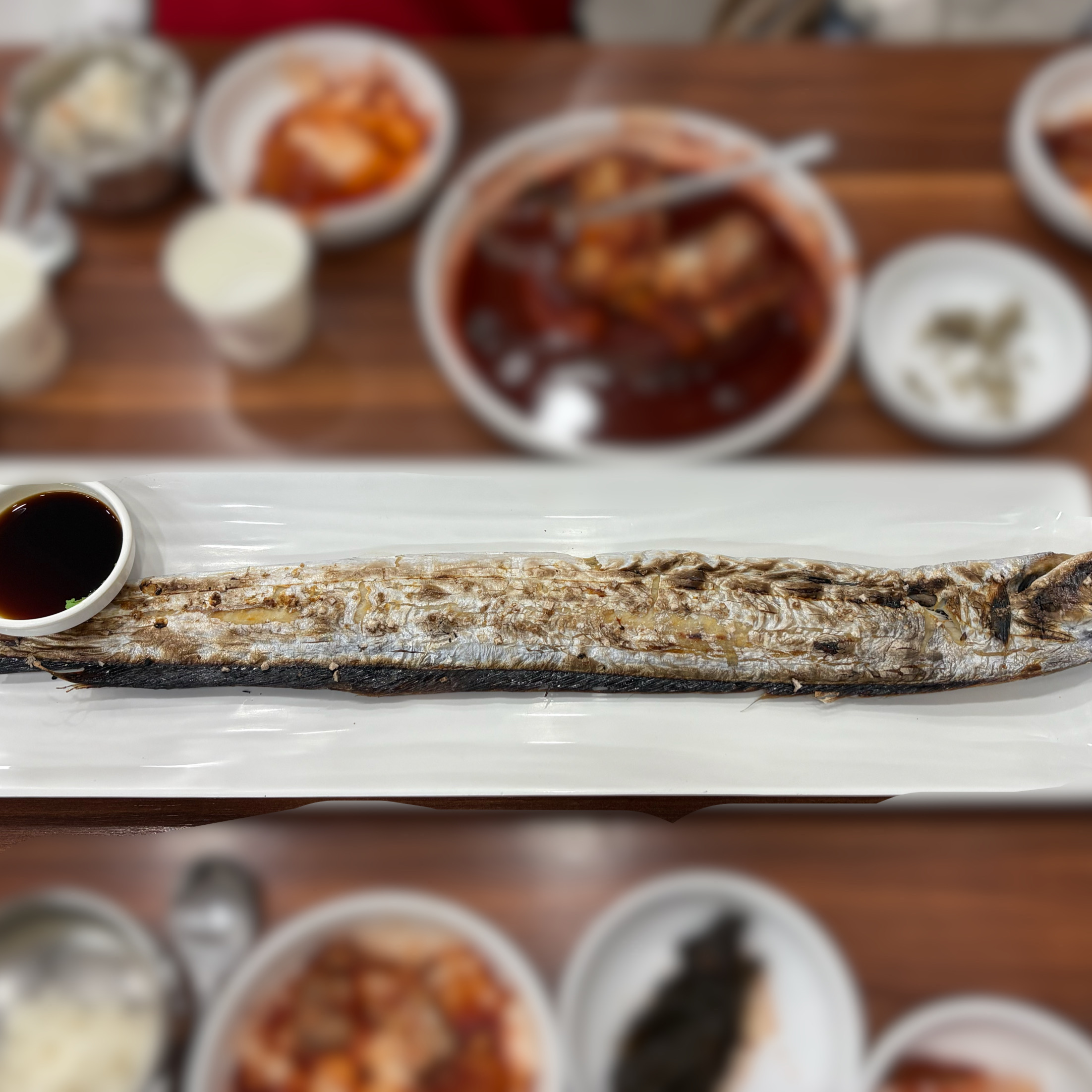 통갈치 구이가 담백하고 맛있었어요! - 제주 맛집 황해식당 제주공항 갈치
