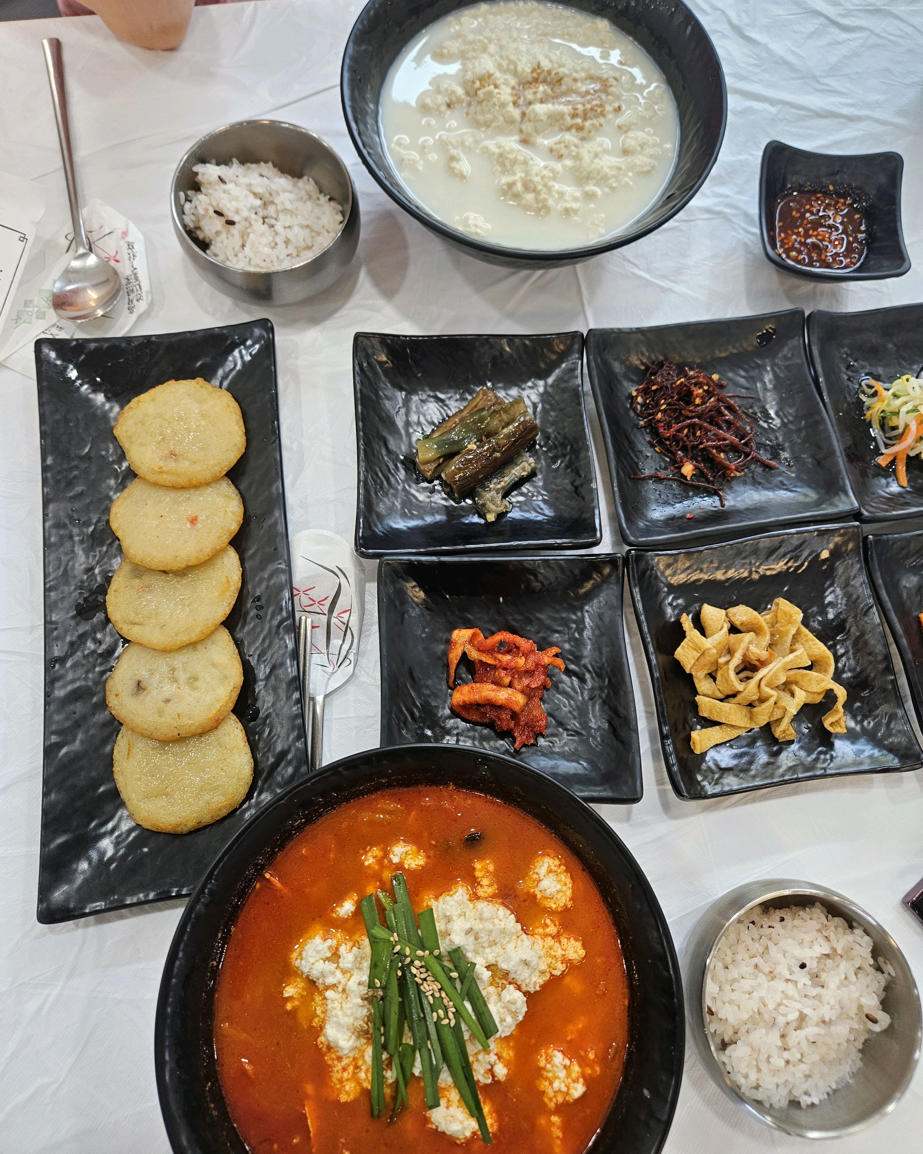 초당순두부 유명해서 왔네용~~ - 아바이마을 맛집 강릉초당골짬뽕순두부 속초점