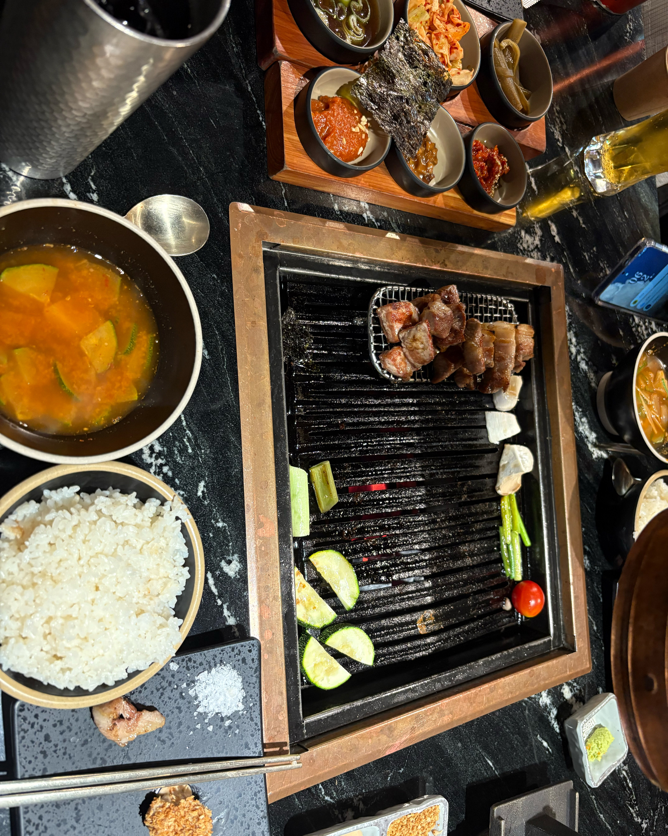 처음 왔는데 고기도 구워주시고 설명도 친절하게 - 구월동 맛집 마장동김씨 인천구월점