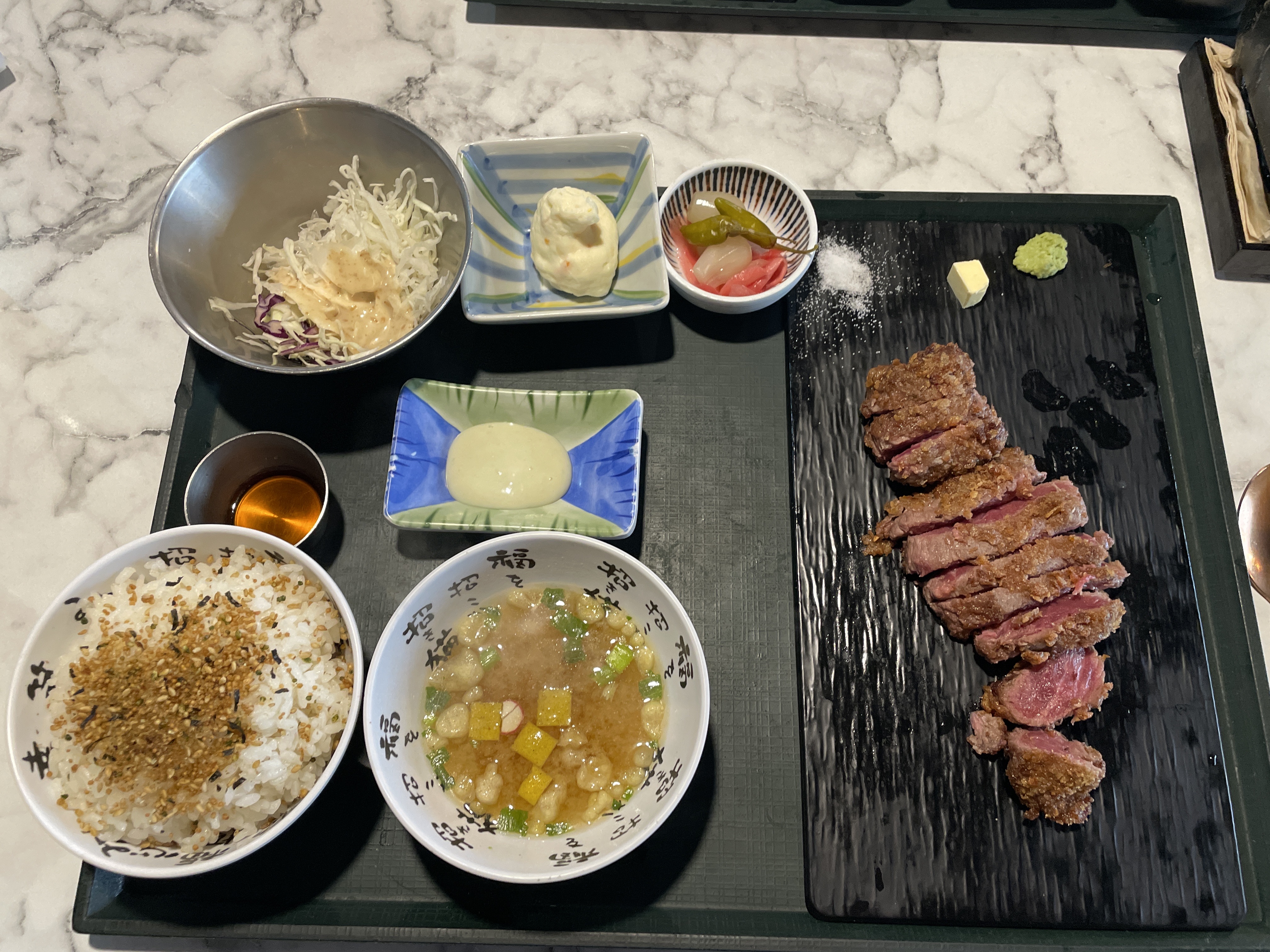 주문이 테이블링이라서 편하고 음식이 빨리 나와서 좋습니다! - 대전 맛집 고베규카츠 대전은행점