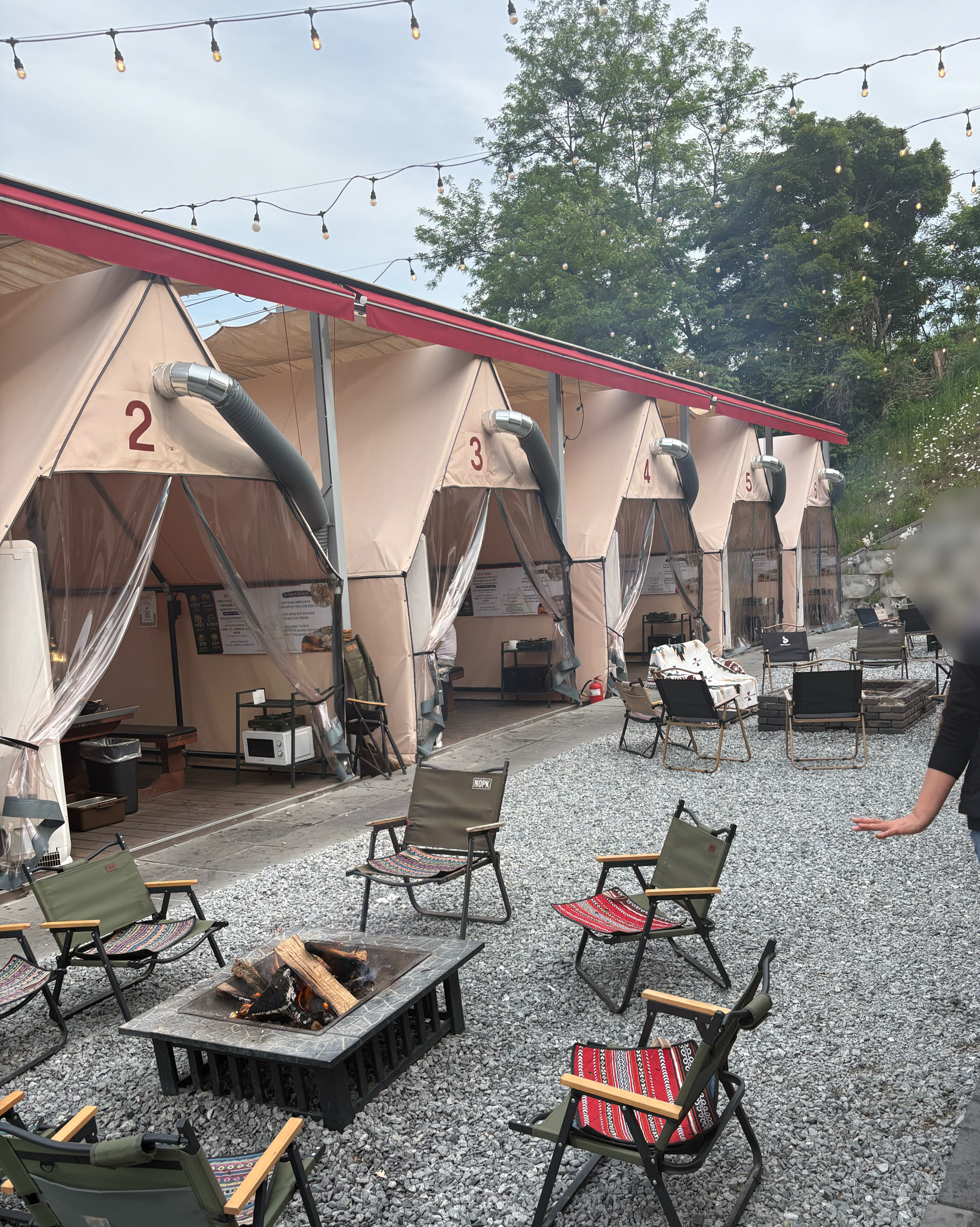 처음와봤는데 너무 좋아요!! 아이들도 부모님도 다 좋아하시네요^^ - 대전 맛집 야외바베큐 모닥303