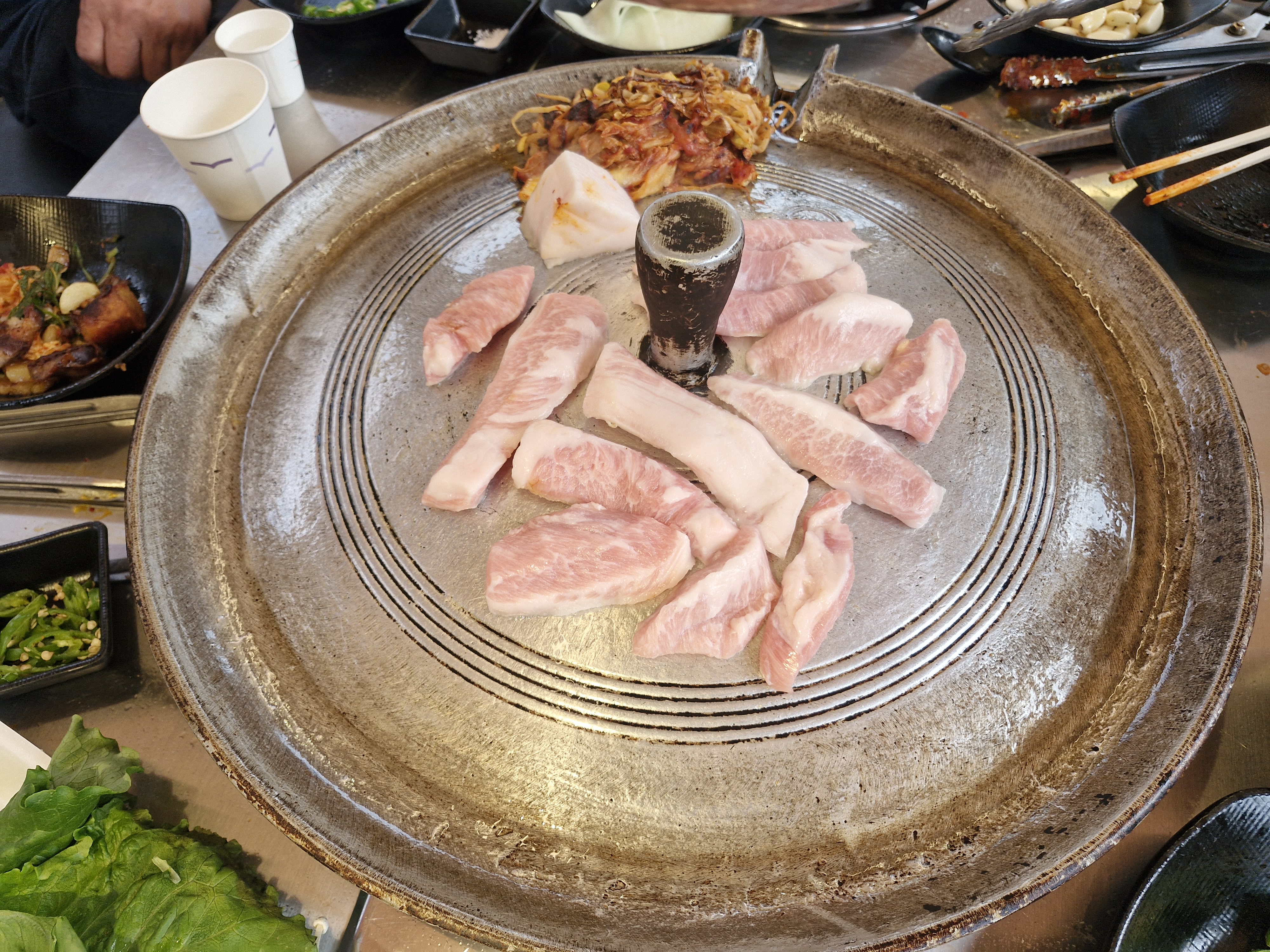 분위기 굿~! 고기도 부드럽고 맛있어요~ - 대전 맛집 야외바베큐 모닥303