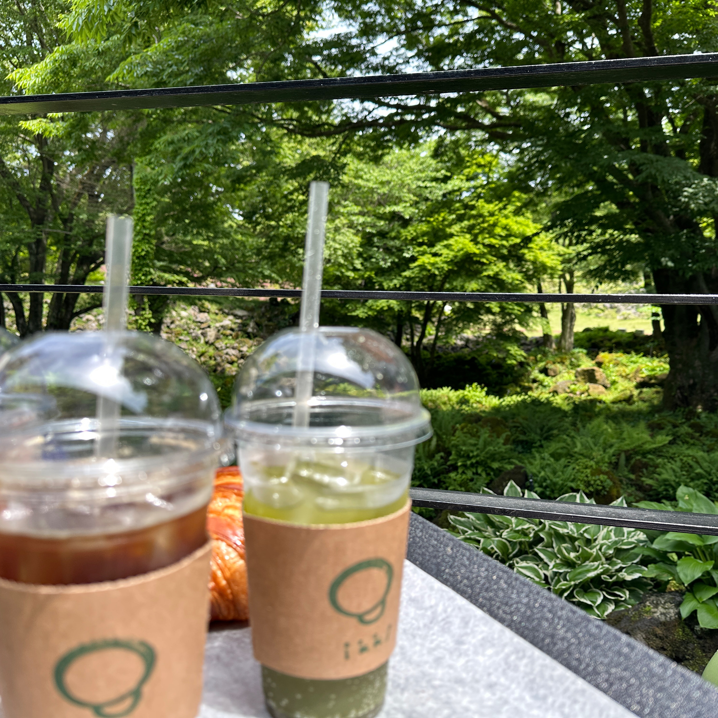 확실히 공기가 맑아요. 초록초록 풍경이 눈앞에 있으니 눈도 편안하네요. 부모님 모시고 오면