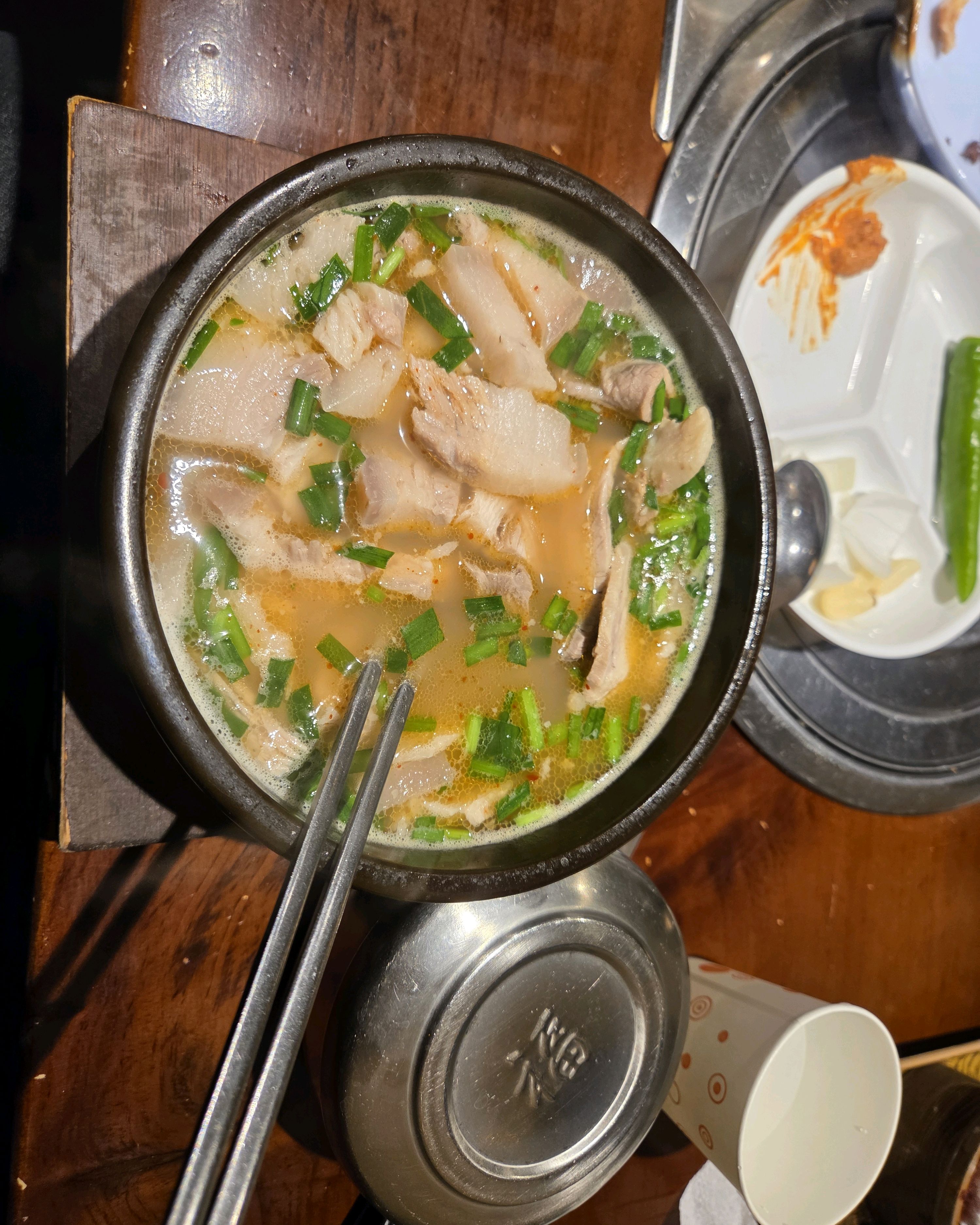 맛있었습니다!! - 대구 맛집 산더미 미성돼지국밥