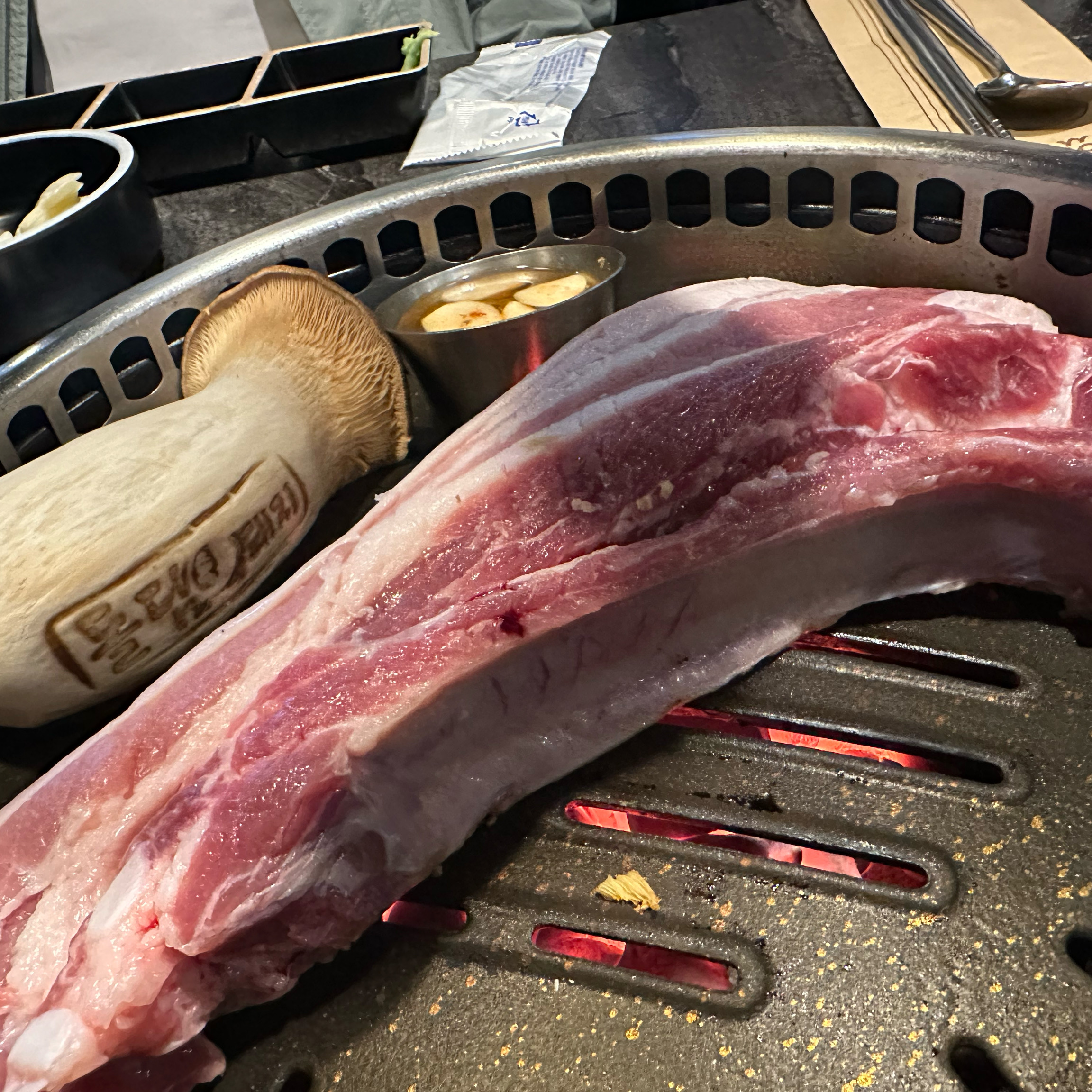 작년에 너무 맛있게 - 제주 맛집 돌담흑돼지 중문점