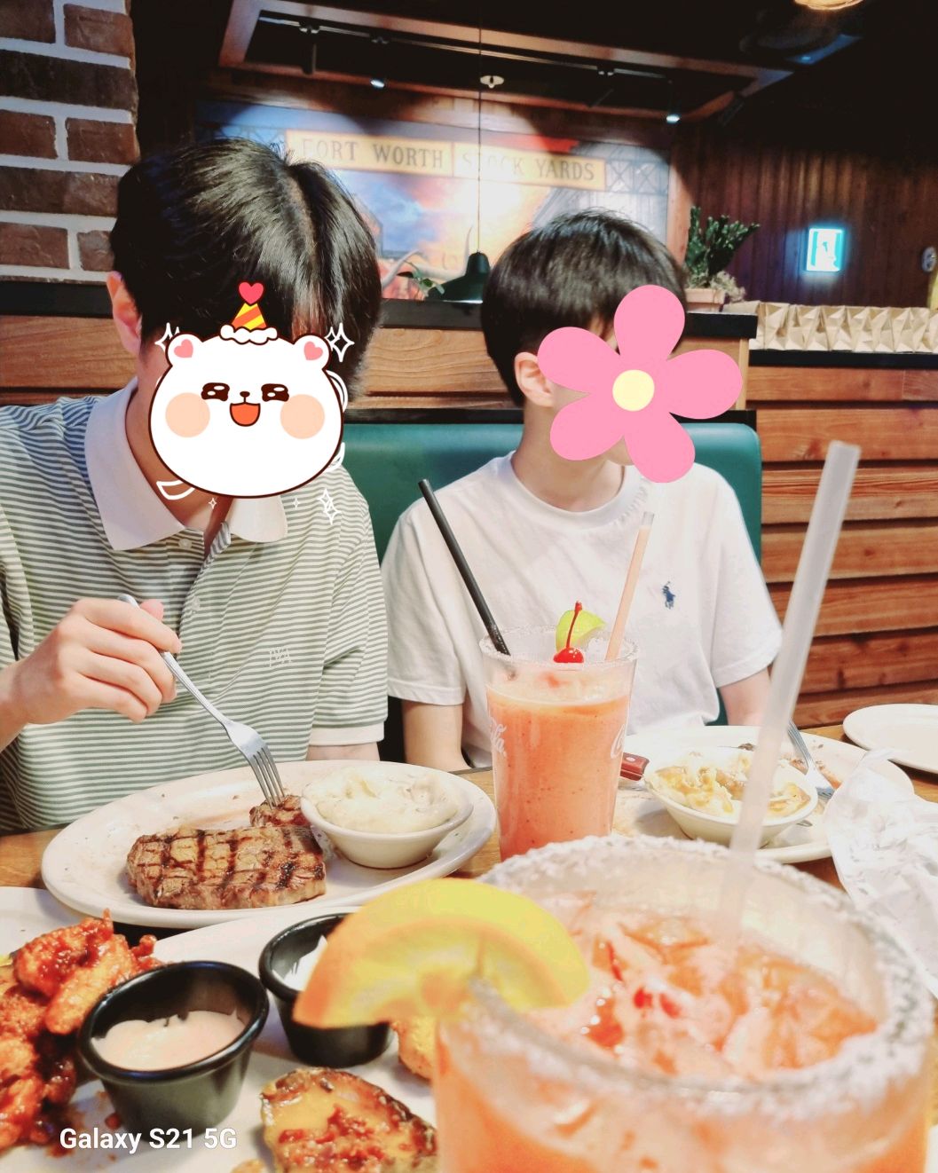 울아들생일  가족나들이 갔네요 - 대구 맛집 텍사스로드하우스 더현대 대구