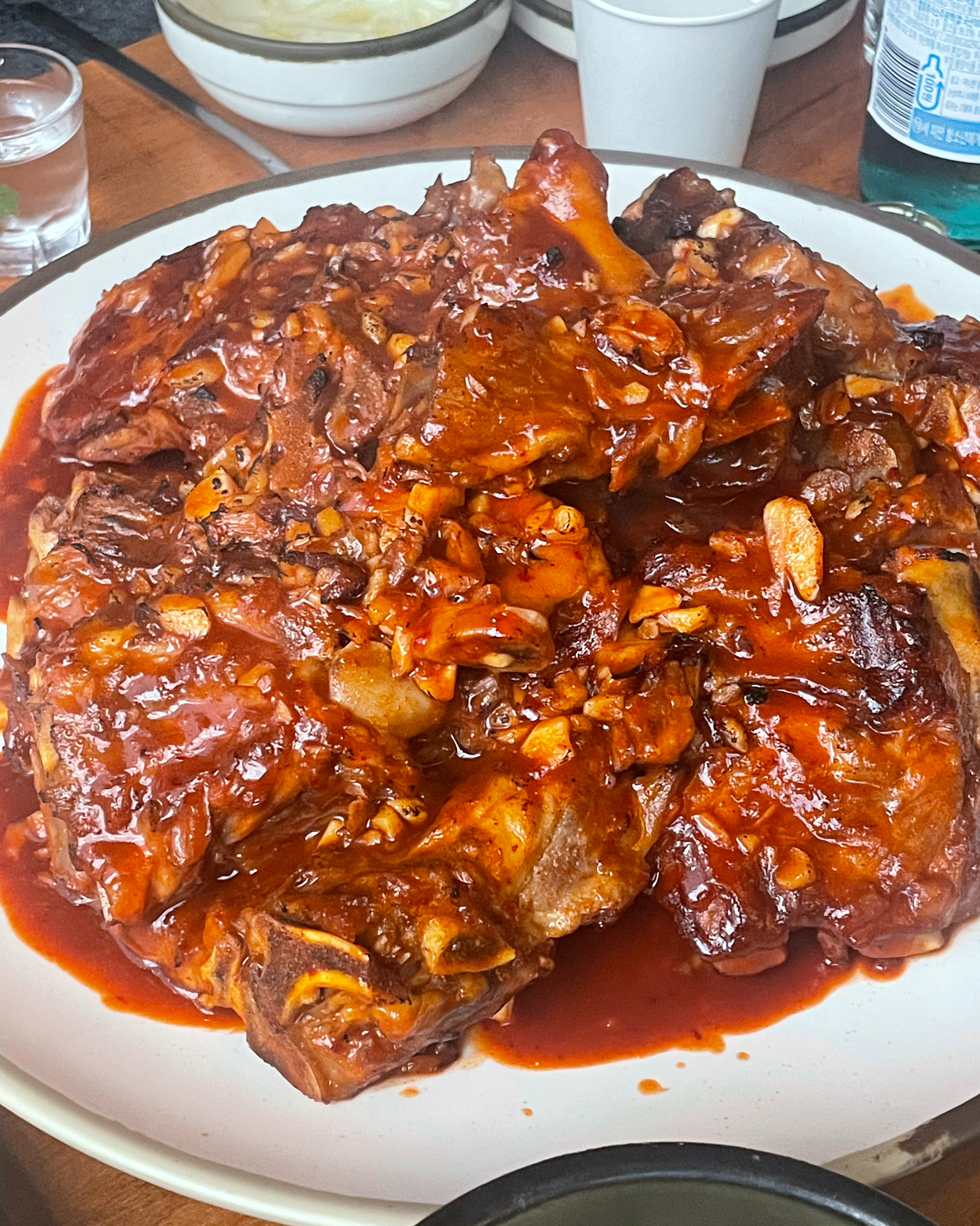 분위기도좋고 맛있어서 재방문입니당!! 2단계 딱 맛있어요💗 - 대구 맛집 종로백탄뼈구이 갑오일맥
