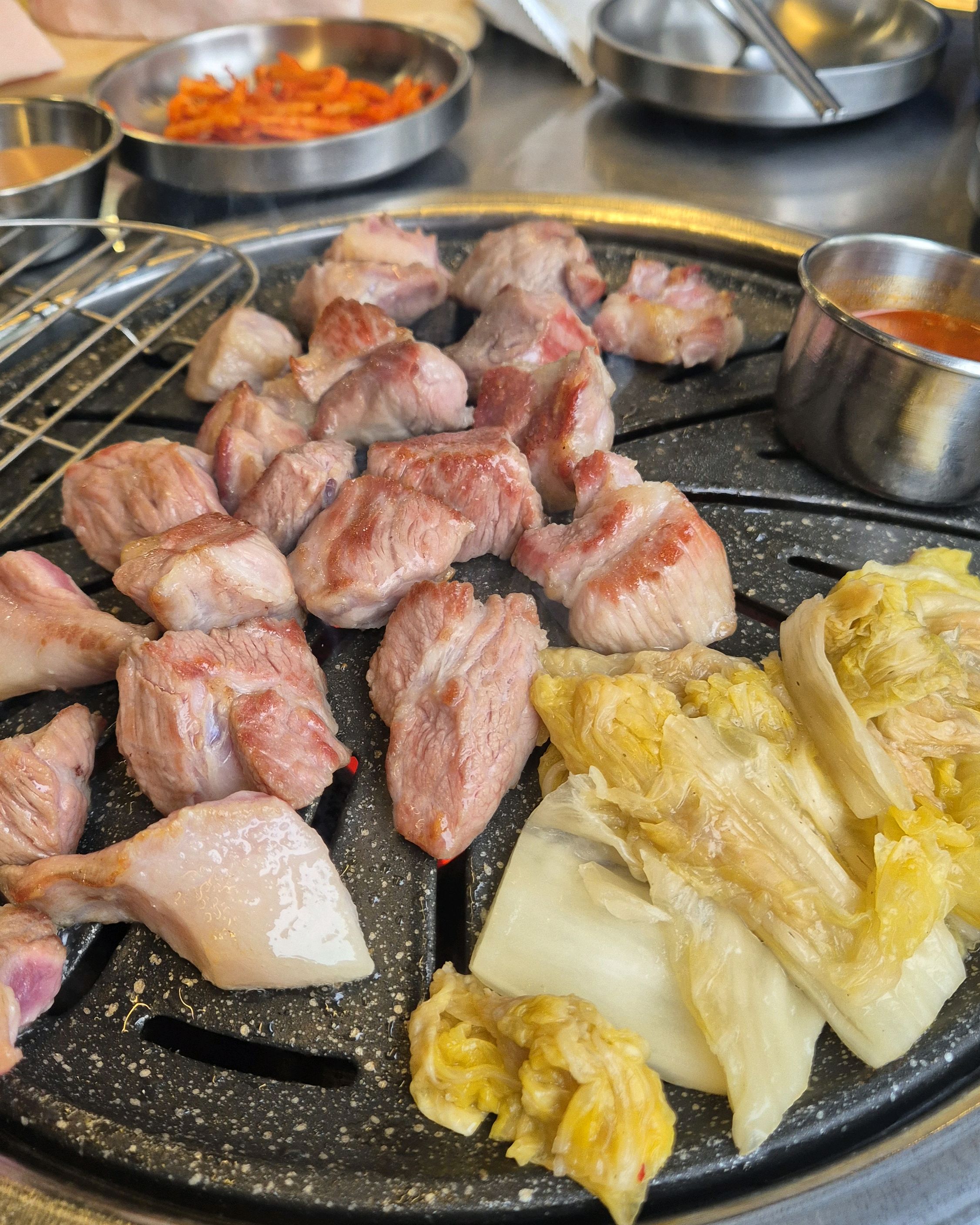 맛집은 내 마음 속에 저장🩵 제주도 와서  고기가 먹고싶다면 꼭 다시 여기로!! 와야겠어요