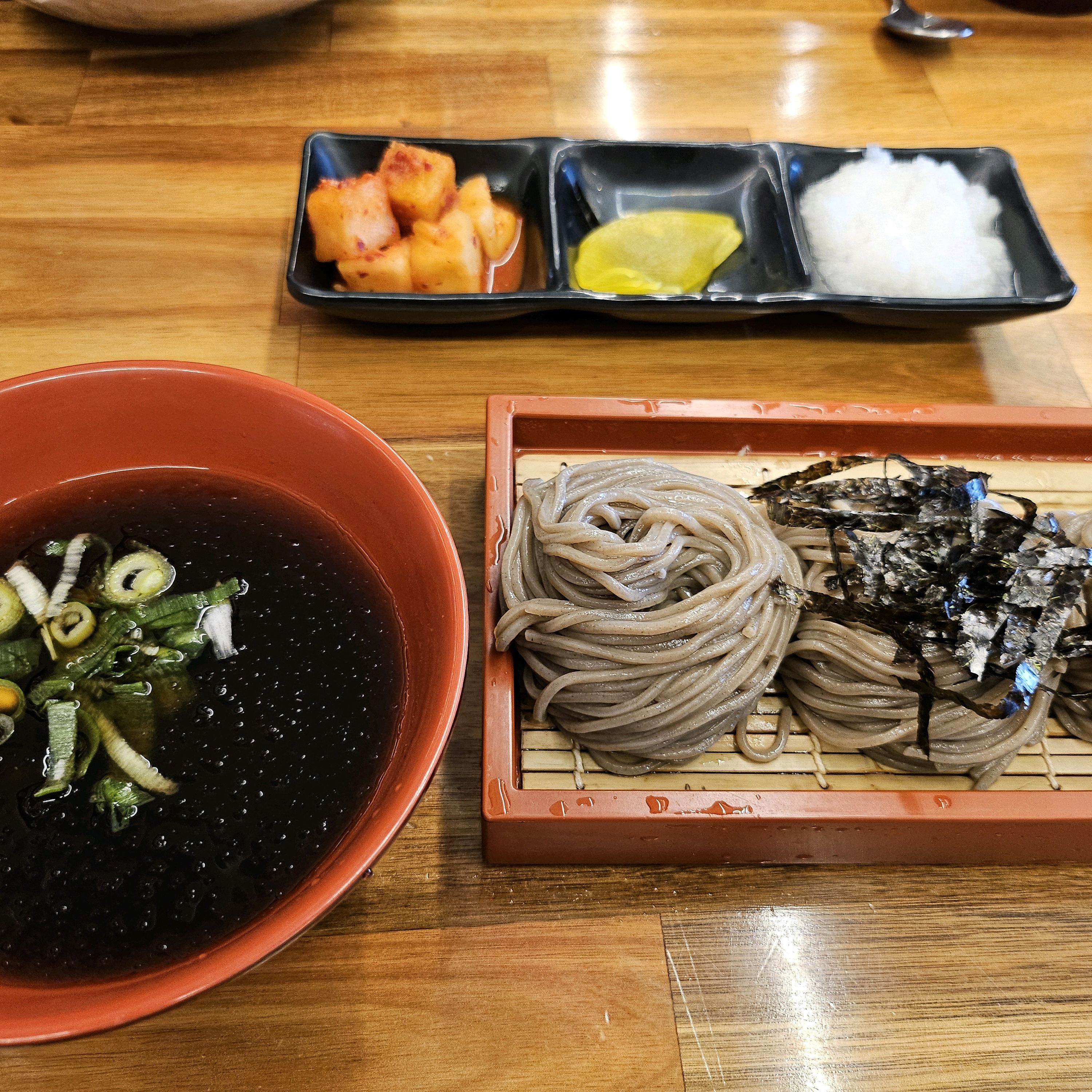 메밀소바가 생각 날때 찾는 곳 - 군산 미장동 맛집 삼동소바 군산점