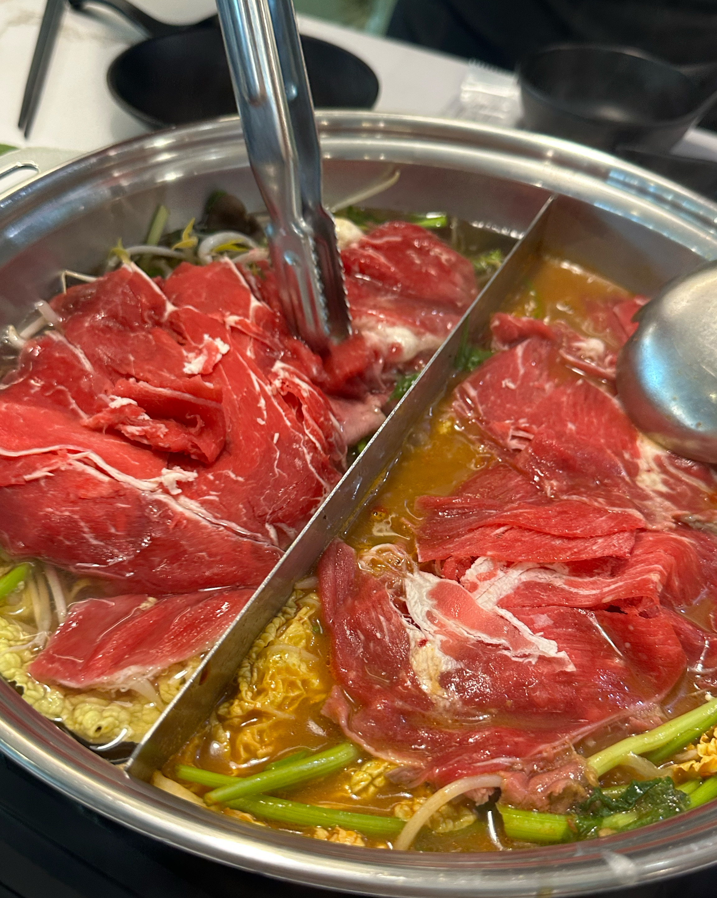 샤브샤브 먹고 싶을 때 종종와요 ㅎㅎ - 대전 맛집 퐁당 둔산점