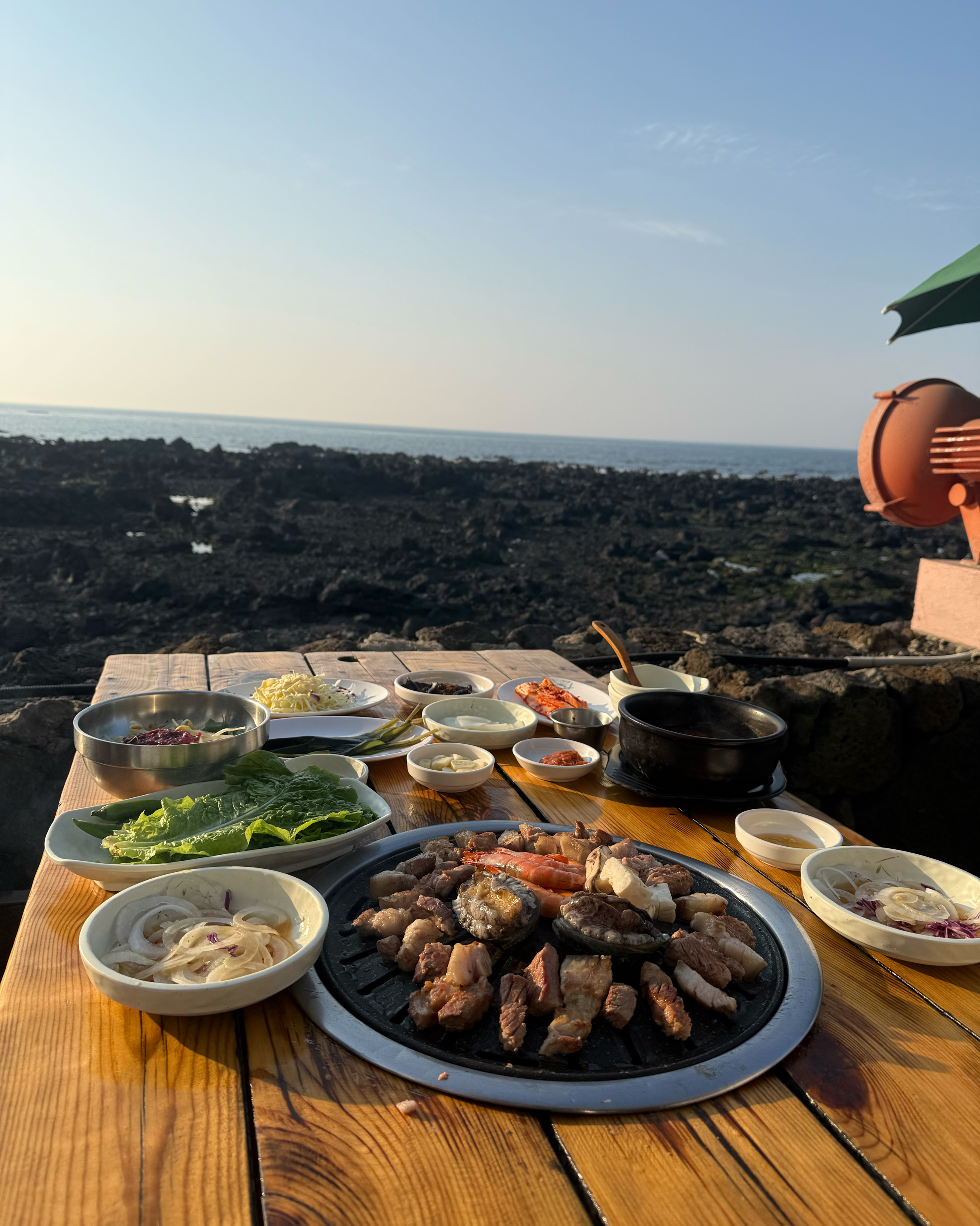바다뷰 맛집 - 제주 맛집 돈해상 제주한림협재흑돼지