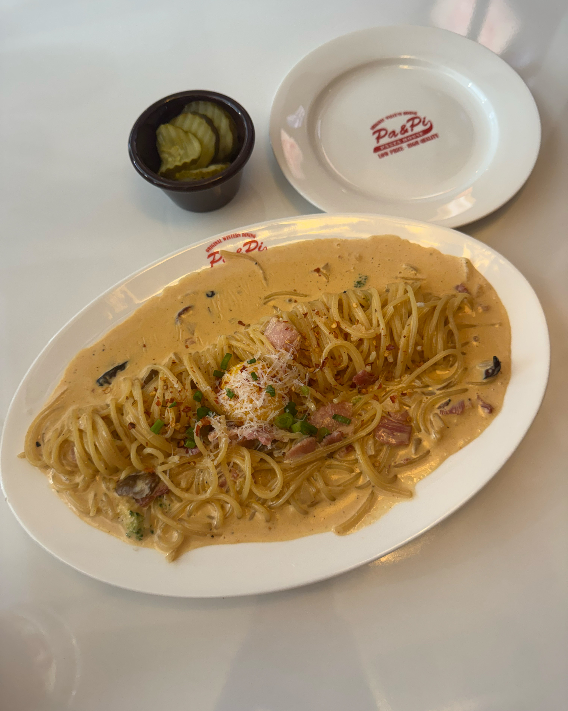 첫방문인데 너무 맛있어요 사장님도 친절하셔요 - 대구 맛집 파앤피파스타하우스 대구대봉점