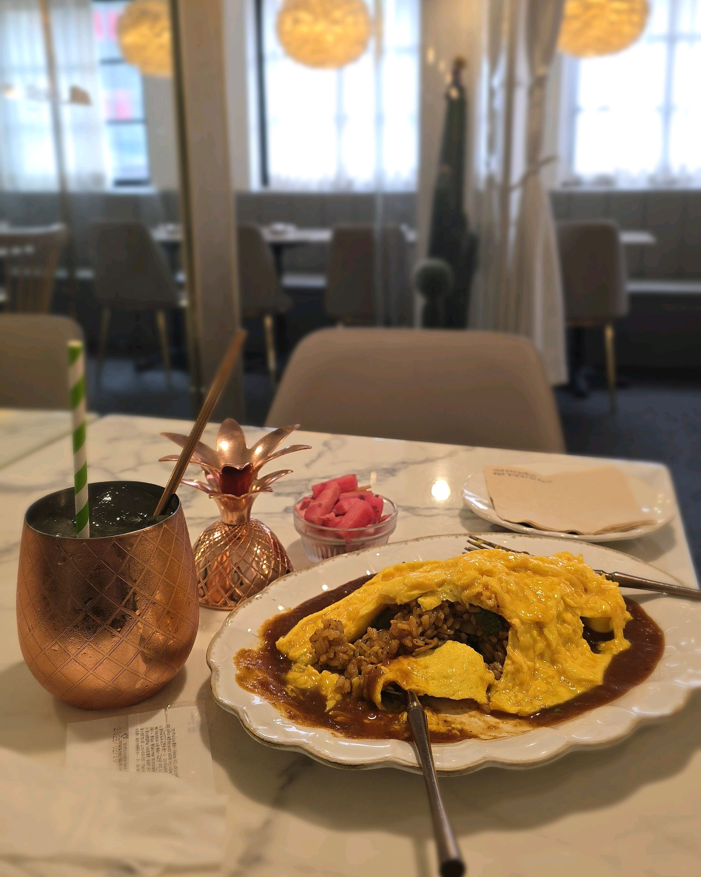 브레이크타임 끝나고 바로 들어왔더니 한산^^ - 압구정 맛집 을지다락 압구정도산공원